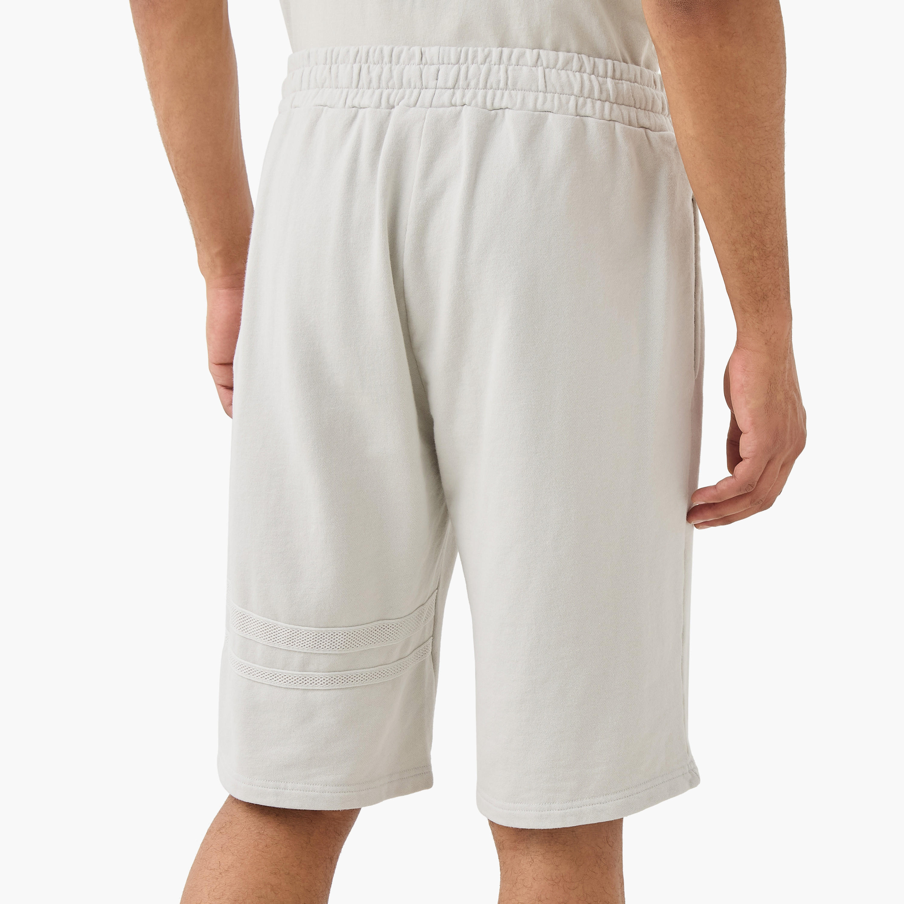 Kappa Panel Detail Shorts with Pockets-men-clothing-bottoms-shorts-image-3