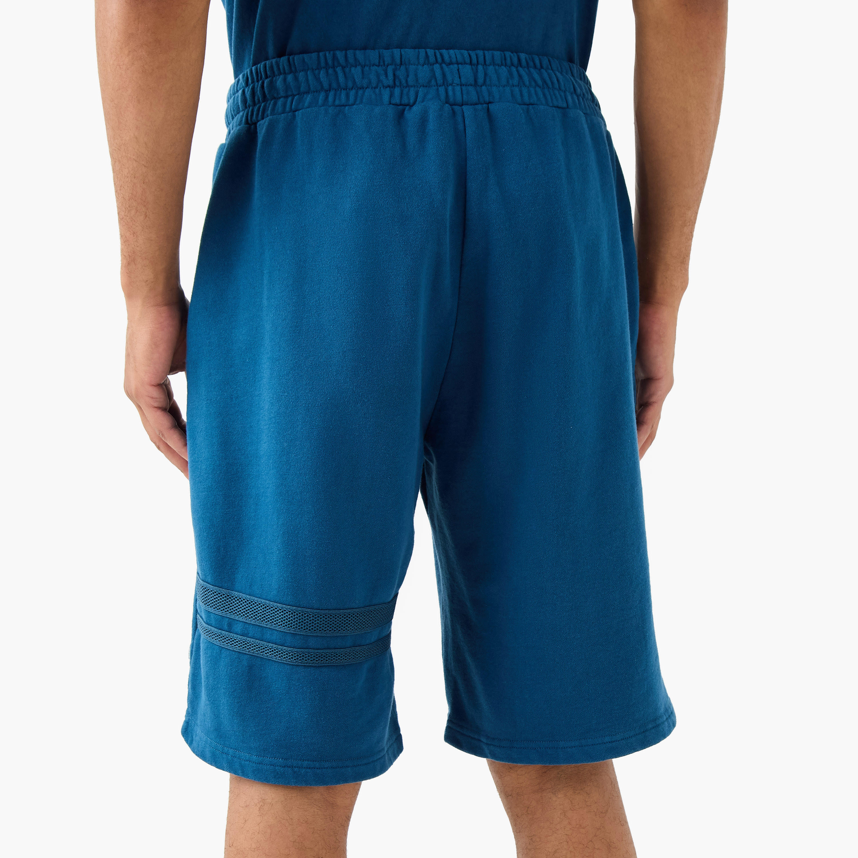 Kappa Panel Detail Shorts with Pockets-men-clothing-bottoms-shorts-image-3