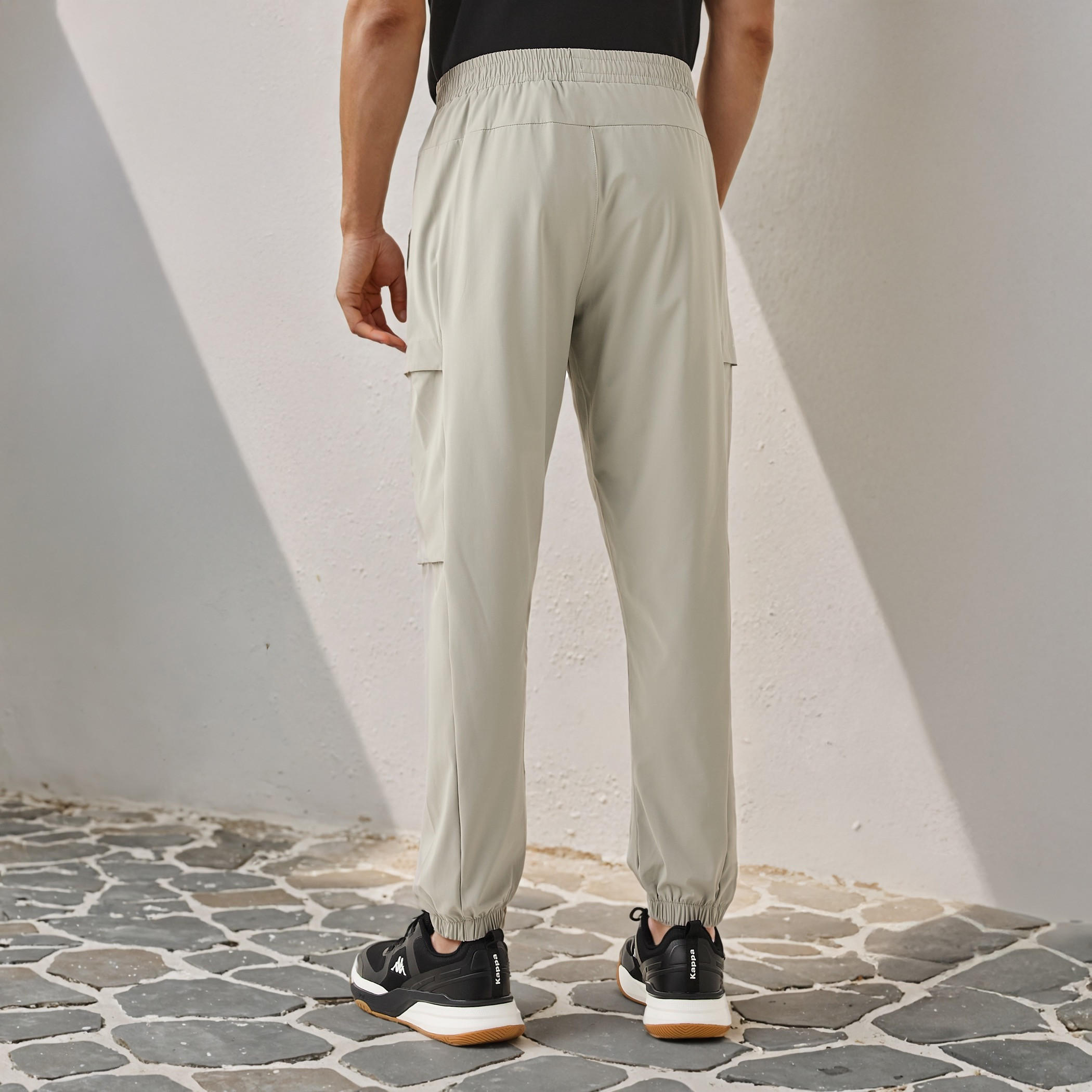 Kappa Cargo Jogger with Elasticated Waist-men-clothing-sportswearandactivewear-tracksuits-image-3