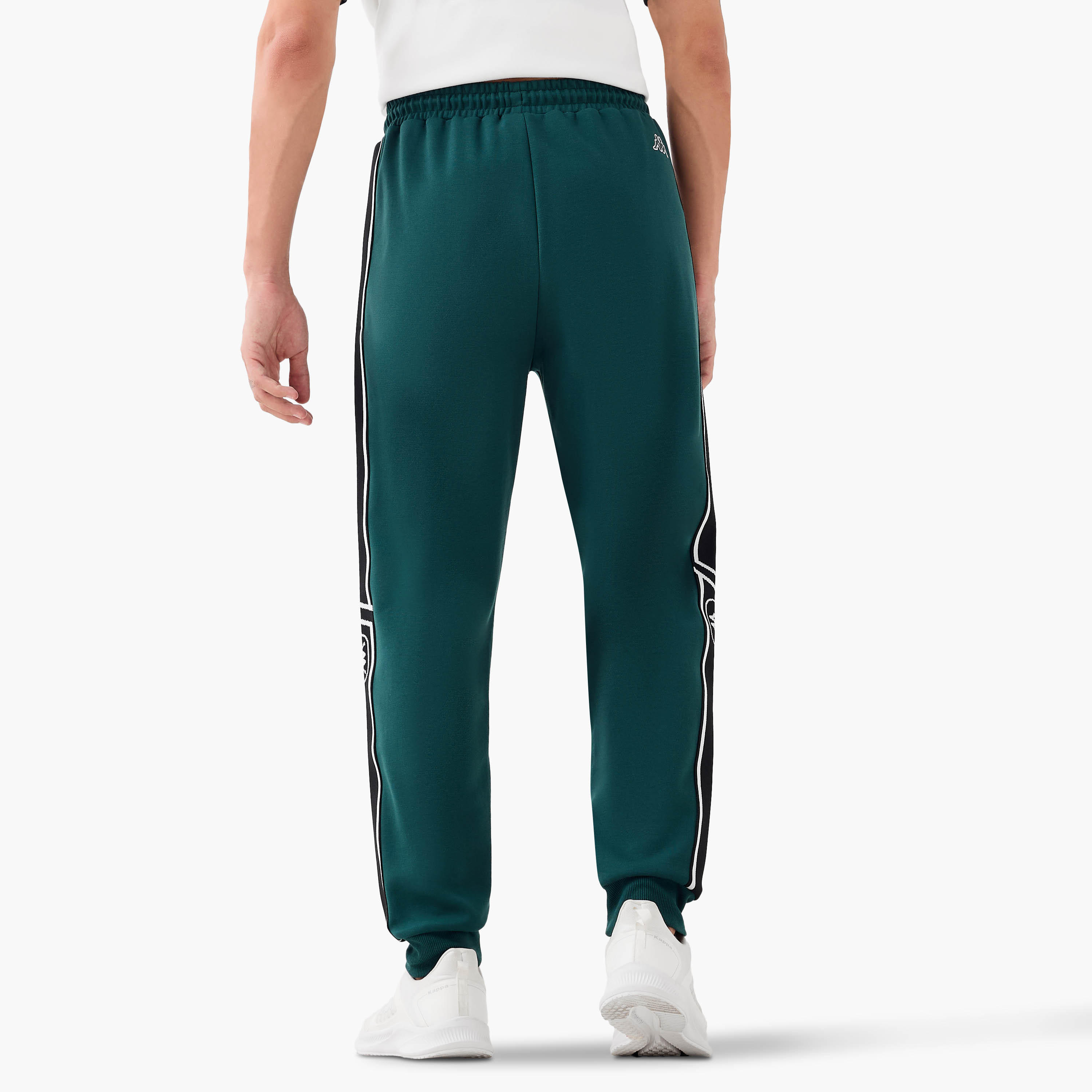 Kappa Logo Print Joggers with Drawstring Closure-men-clothing-sportswearandactivewear-bottoms-joggers-image-3
