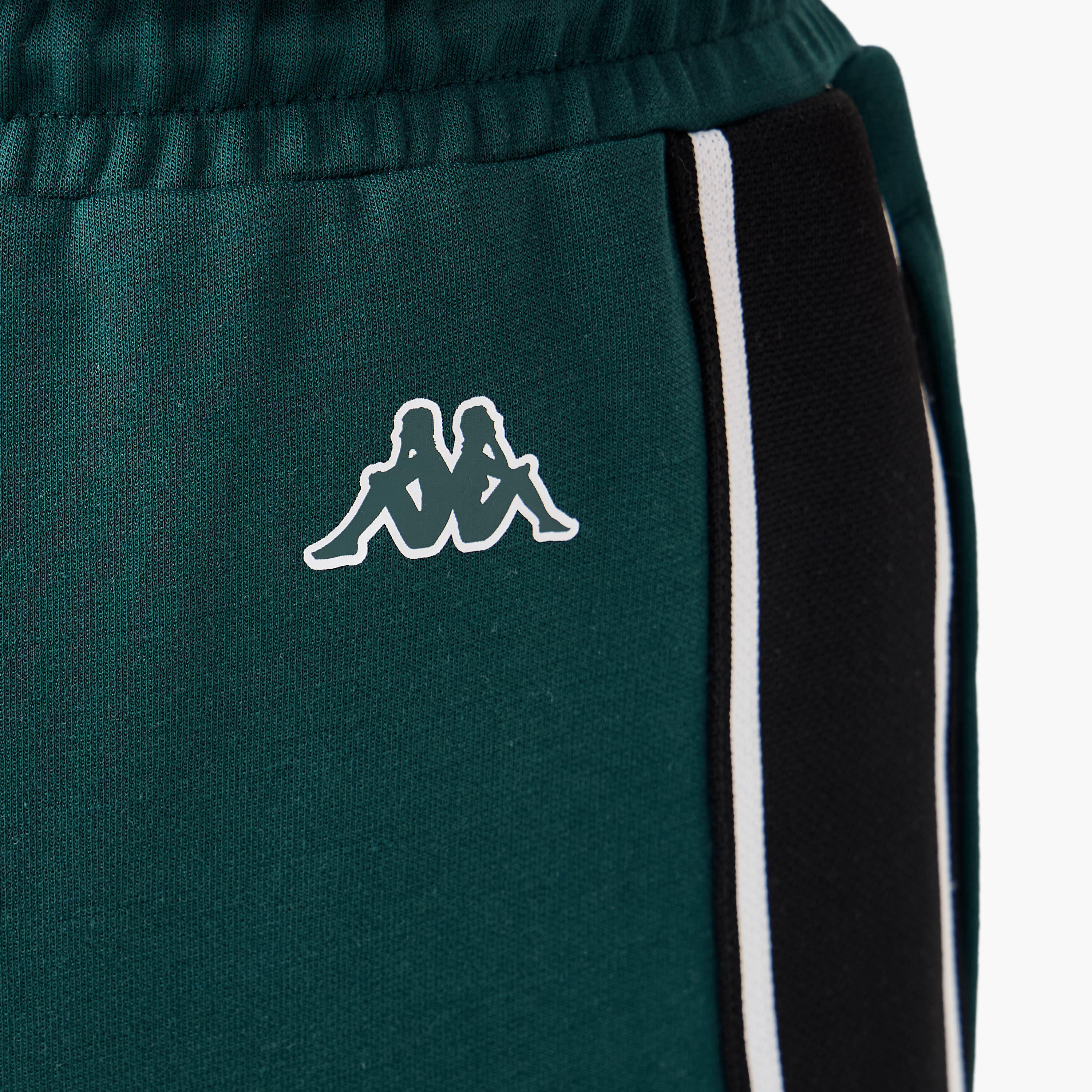 Kappa Logo Print Joggers with Drawstring Closure-men-clothing-sportswearandactivewear-bottoms-joggers-image-5