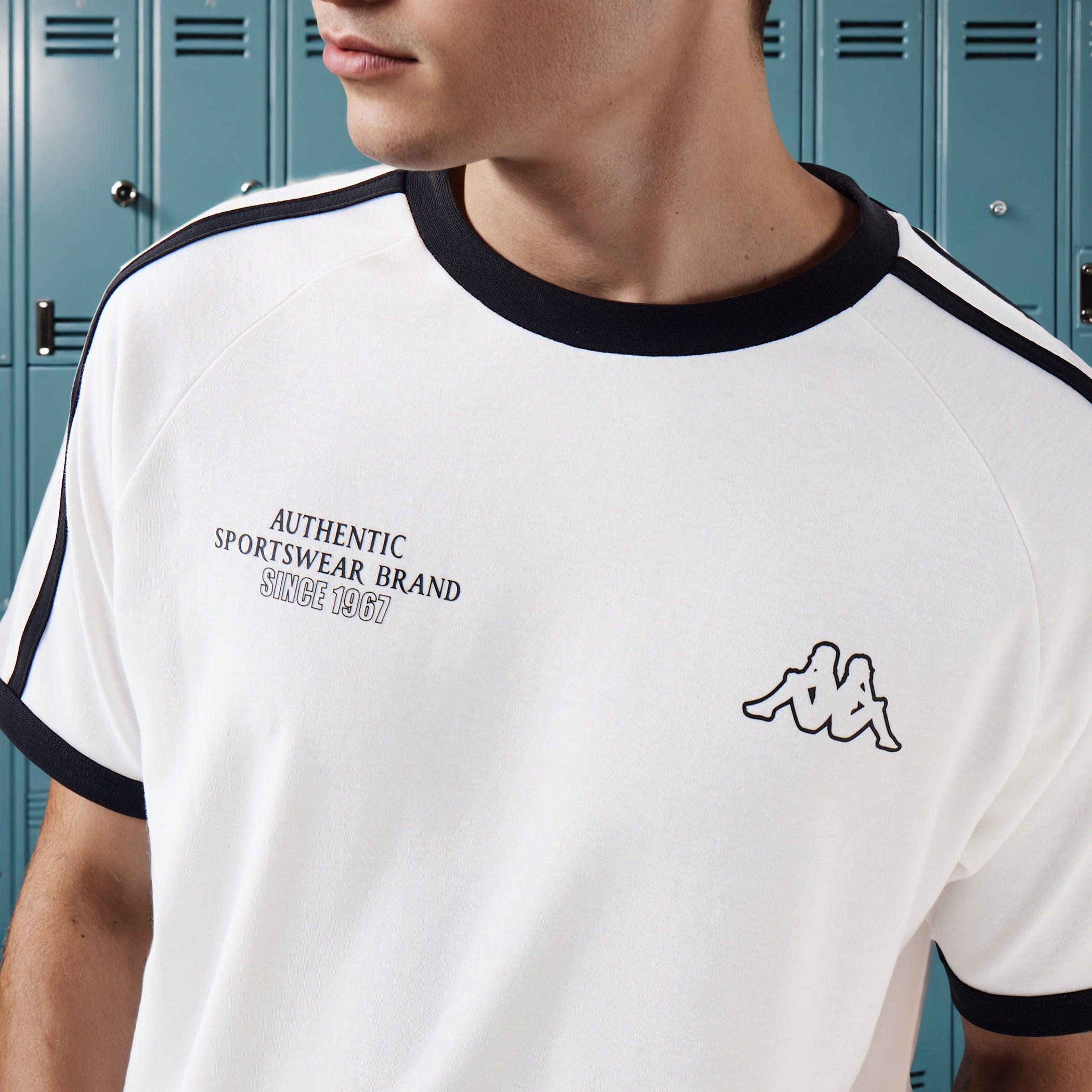 Kappa Logo Print T-shirt-men-clothing-tshirtsandpolos-tshirts-image-4