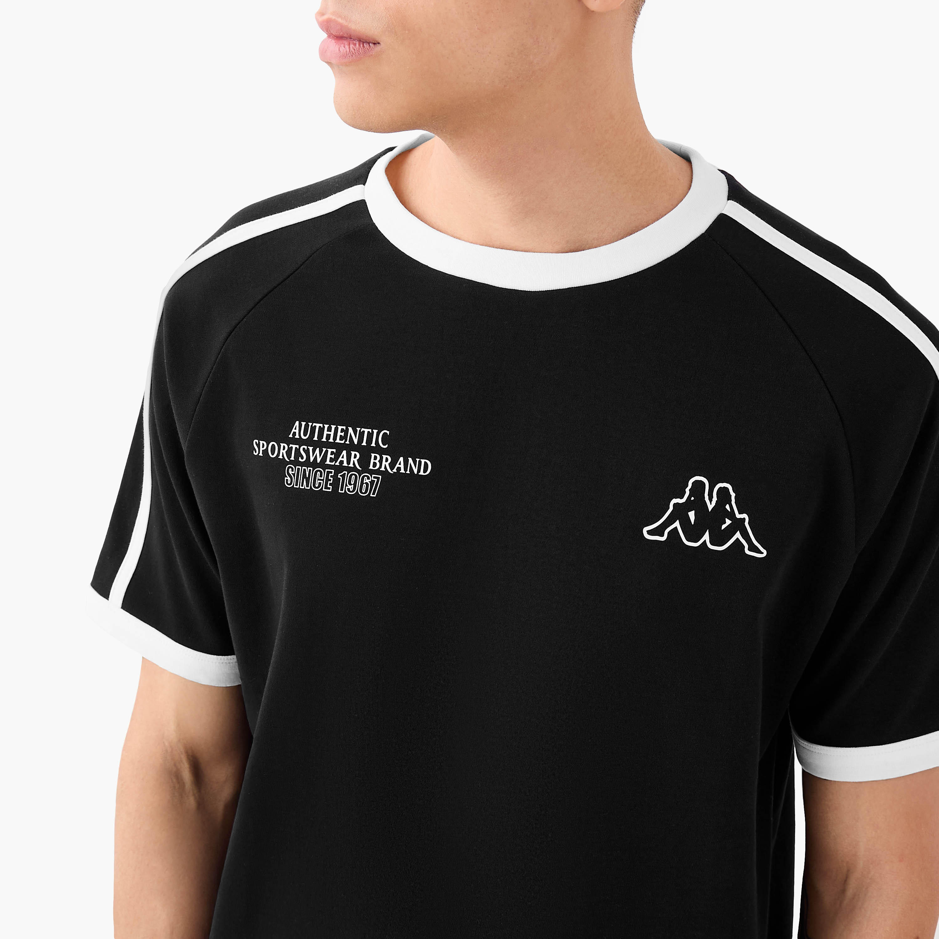 Kappa Logo Print T-shirt-men-clothing-tshirtsandpolos-tshirts-image-4