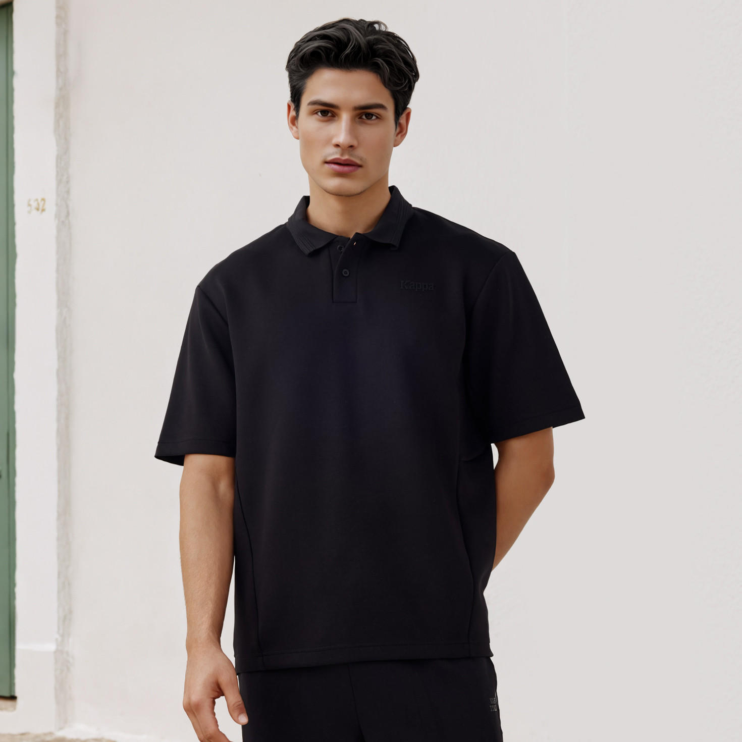 Kappa Logo Embroidered Polo T-shirt-men-clothing-sportswearandactivewear-tshirtsandpolos-image-1