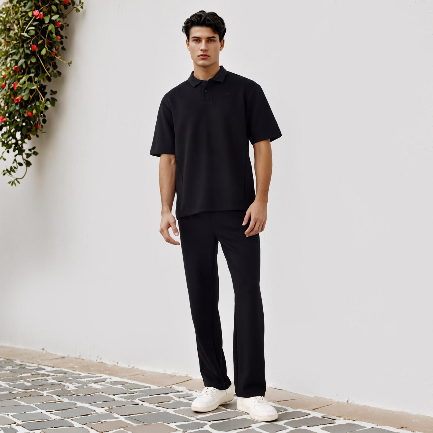 Kappa Logo Embroidered Polo T-shirt-men-clothing-sportswearandactivewear-tshirtsandpolos-image-2