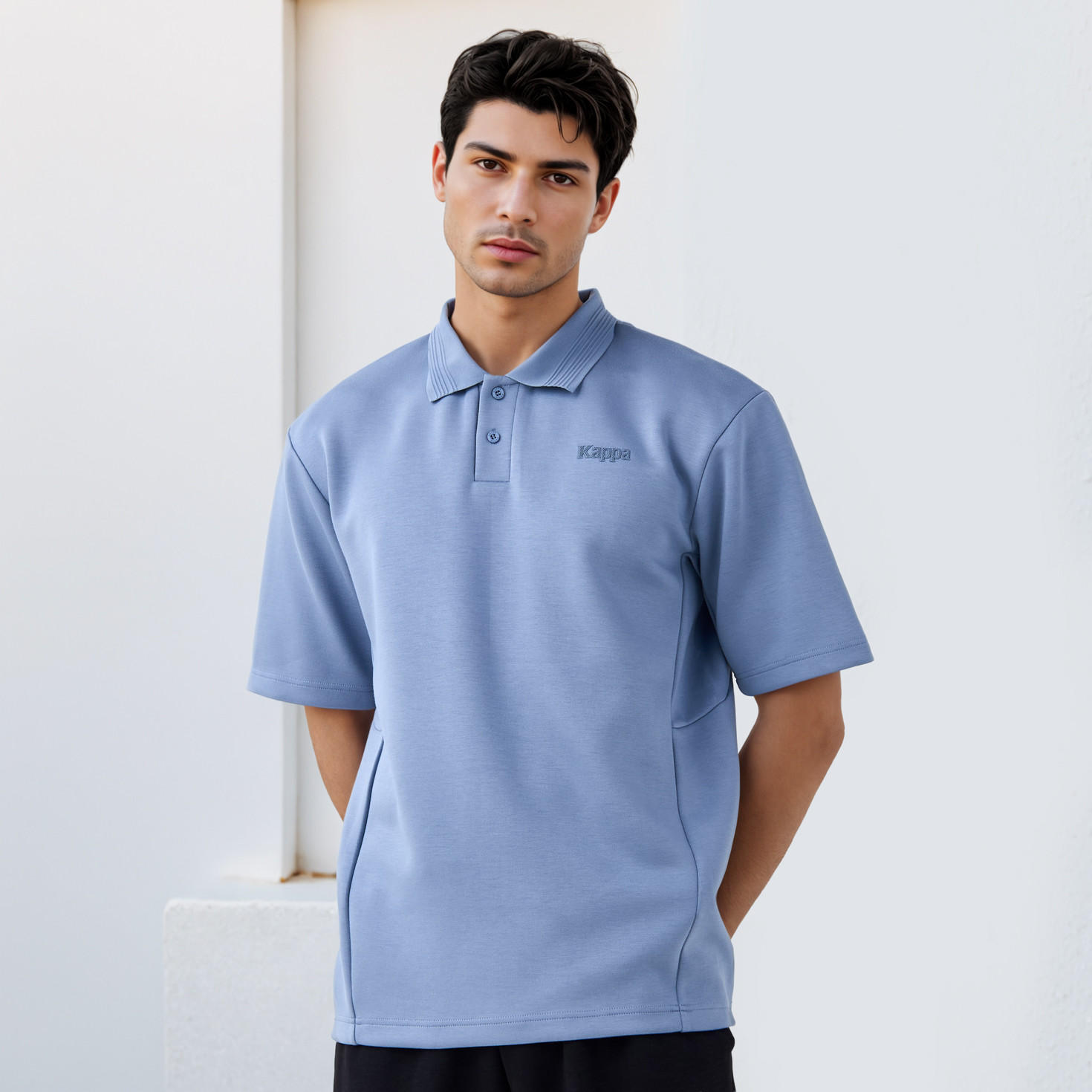 Kappa Logo Embroidered Polo T-shirt-men-clothing-sportswearandactivewear-tshirtsandpolos-image-1