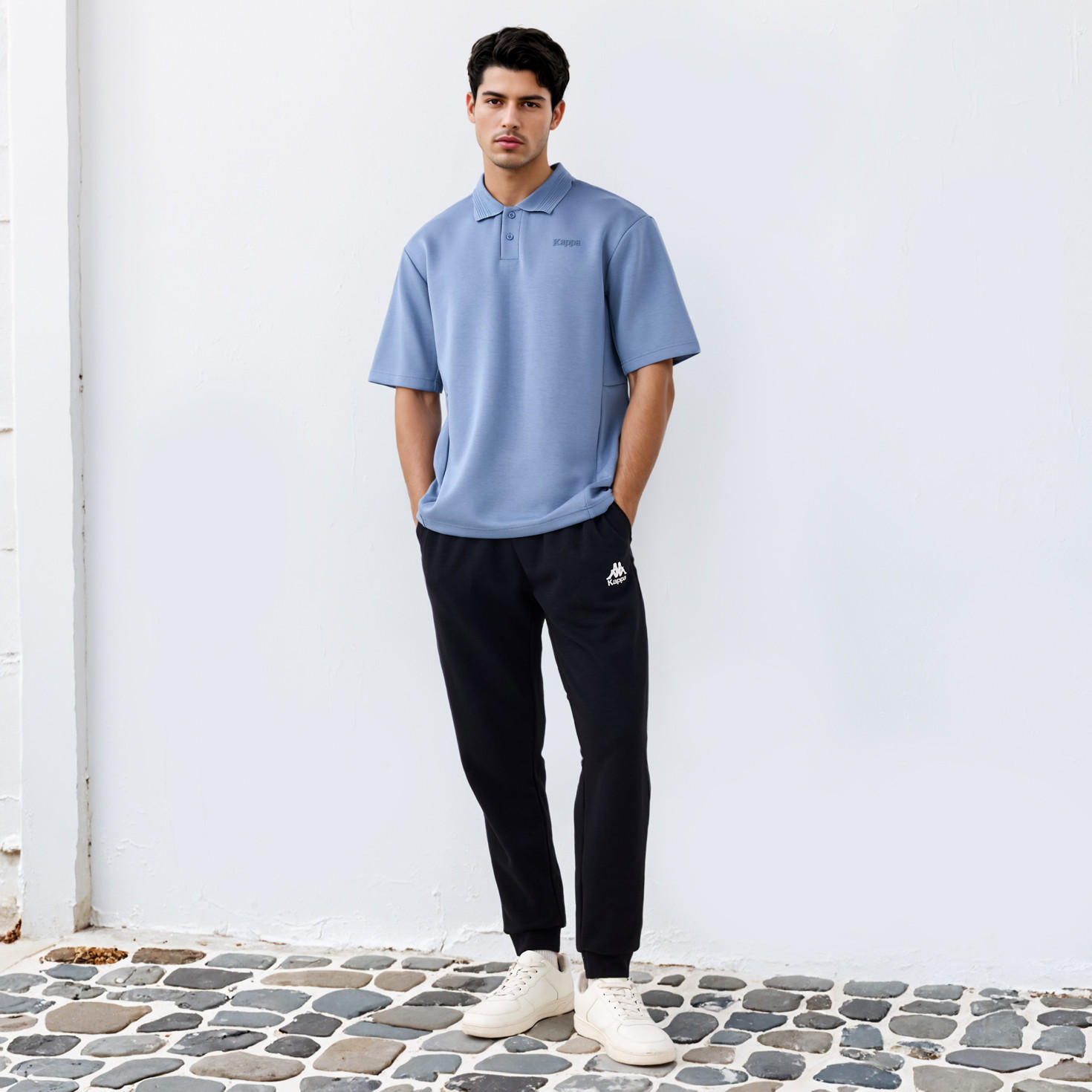 Kappa Logo Embroidered Polo T-shirt-men-clothing-sportswearandactivewear-tshirtsandpolos-image-2