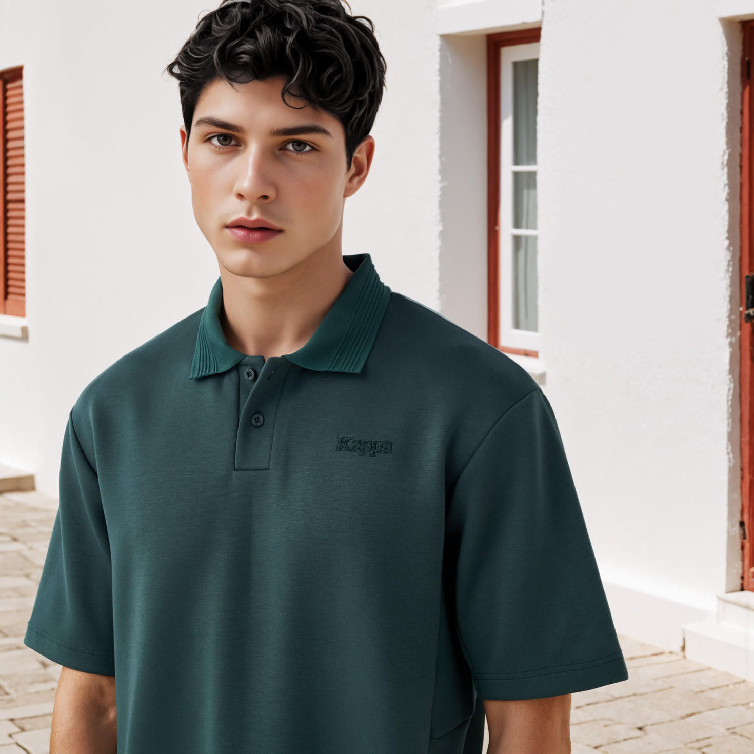 Kappa Logo Embroidered Polo T-shirt-men-clothing-sportswearandactivewear-tshirtsandpolos-image-4