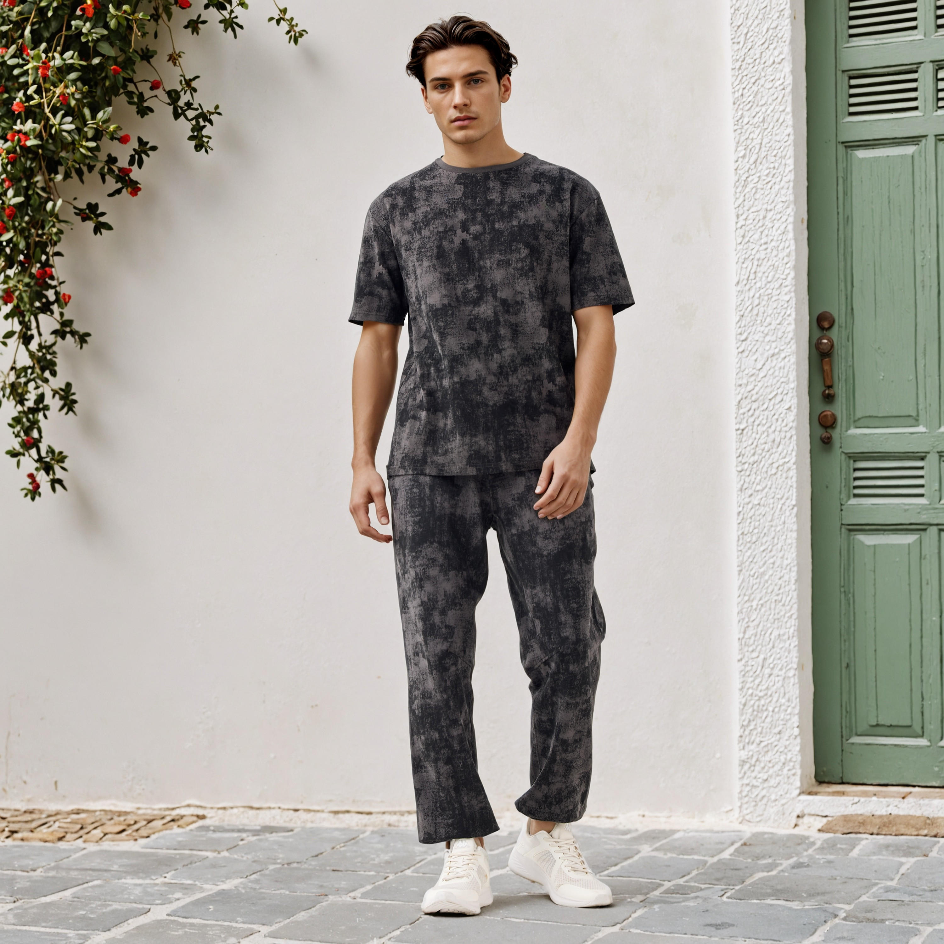 Kappa Textured Crew Neck T-shirt-men-clothing-sportswearandactivewear-tshirtsandpolos-image-2
