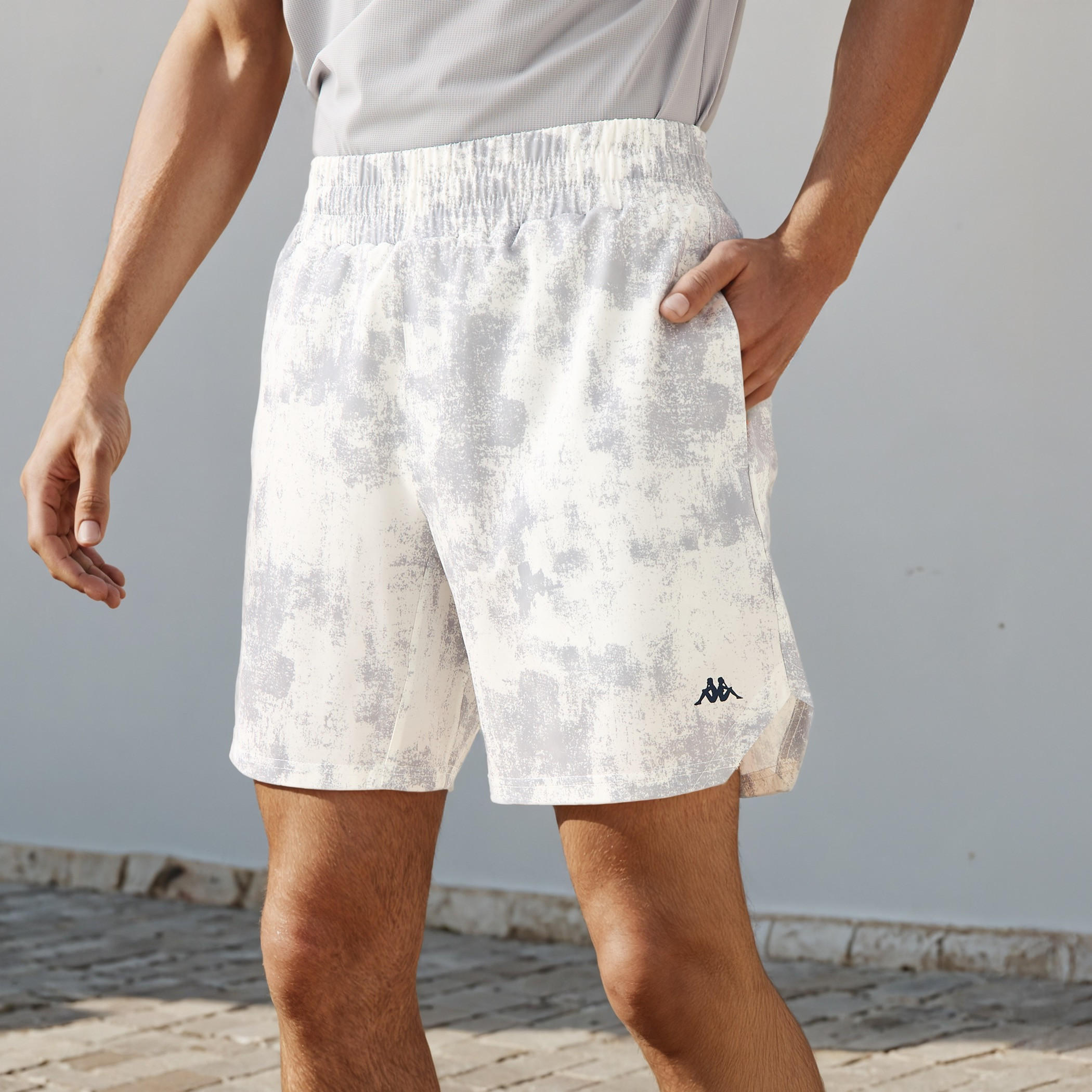 Kappa Printed Running Shorts-men-clothing-bottoms-shorts-image-1