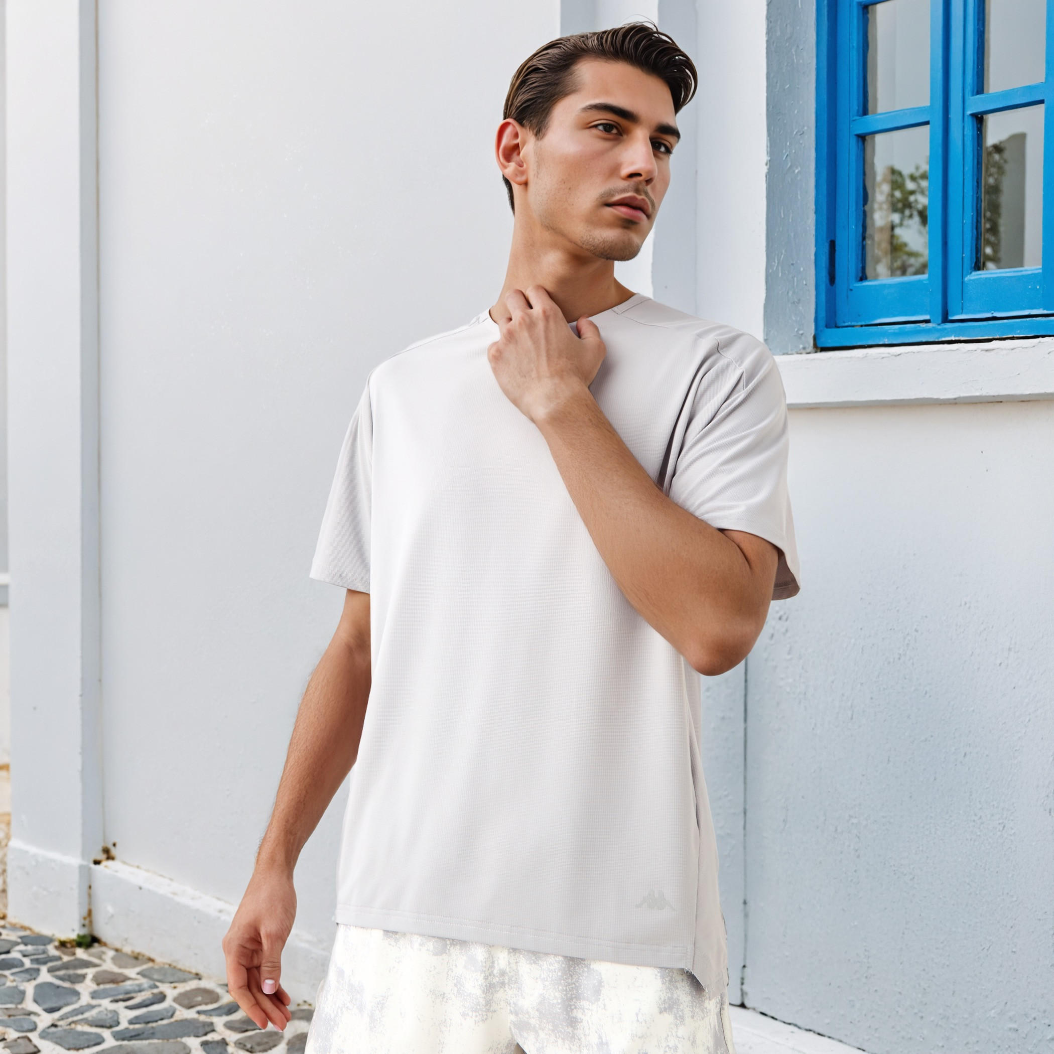 Kappa Performance T-shirt with Raglan Sleeves-men-clothing-sportswearandactivewear-tshirtsandpolos-image-1