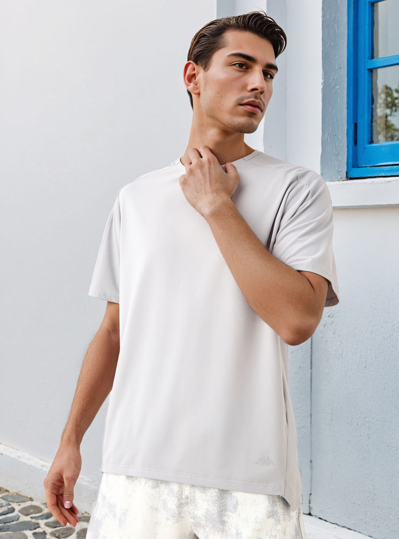 Kappa Performance T-shirt with Raglan Sleeves-men-clothing-sportswearandactivewear-tshirtsandpolos-image-1