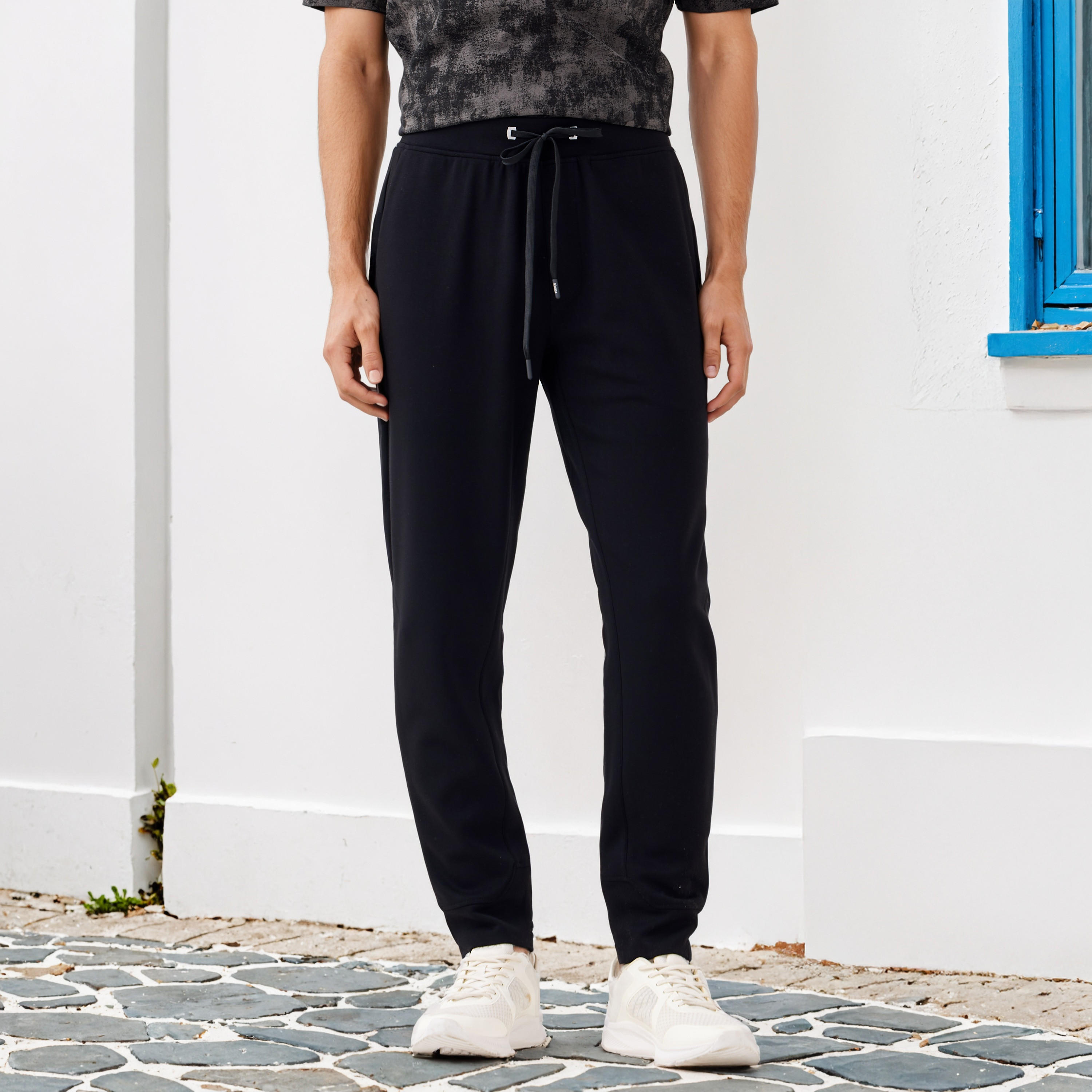 Kappa Performance Joggers with Pockets-men-clothing-sportswearandactivewear-bottoms-joggers-image-1