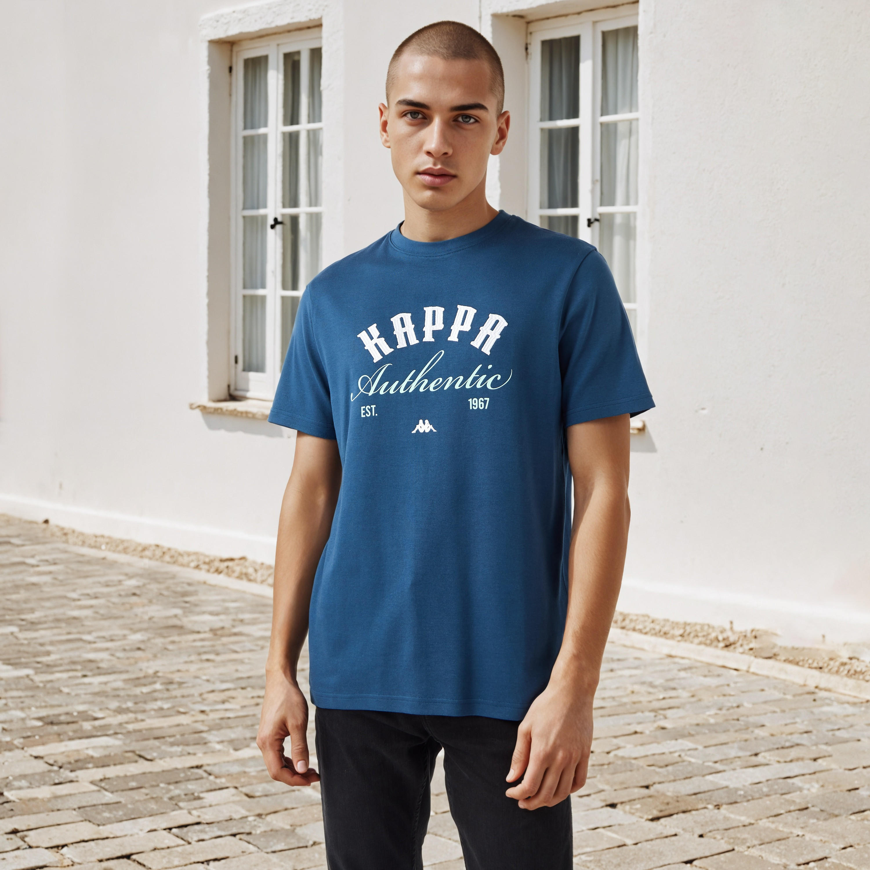 تيشيرت بطبعات شعار من كابا-men-clothing-tshirtsandpolos-tshirts-image-1