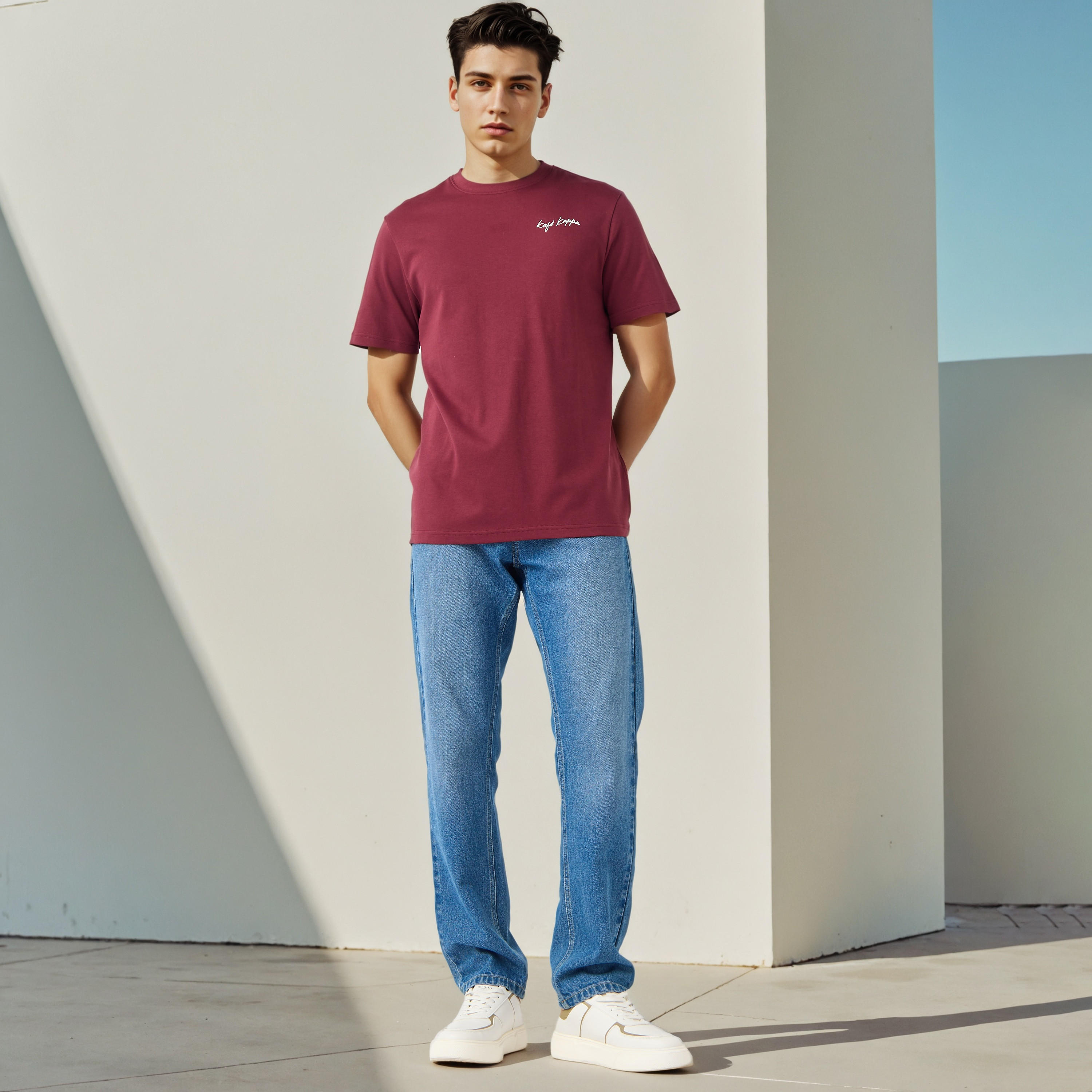 Kappa Logo Print T-shirt-men-clothing-tshirtsandpolos-tshirts-image-2