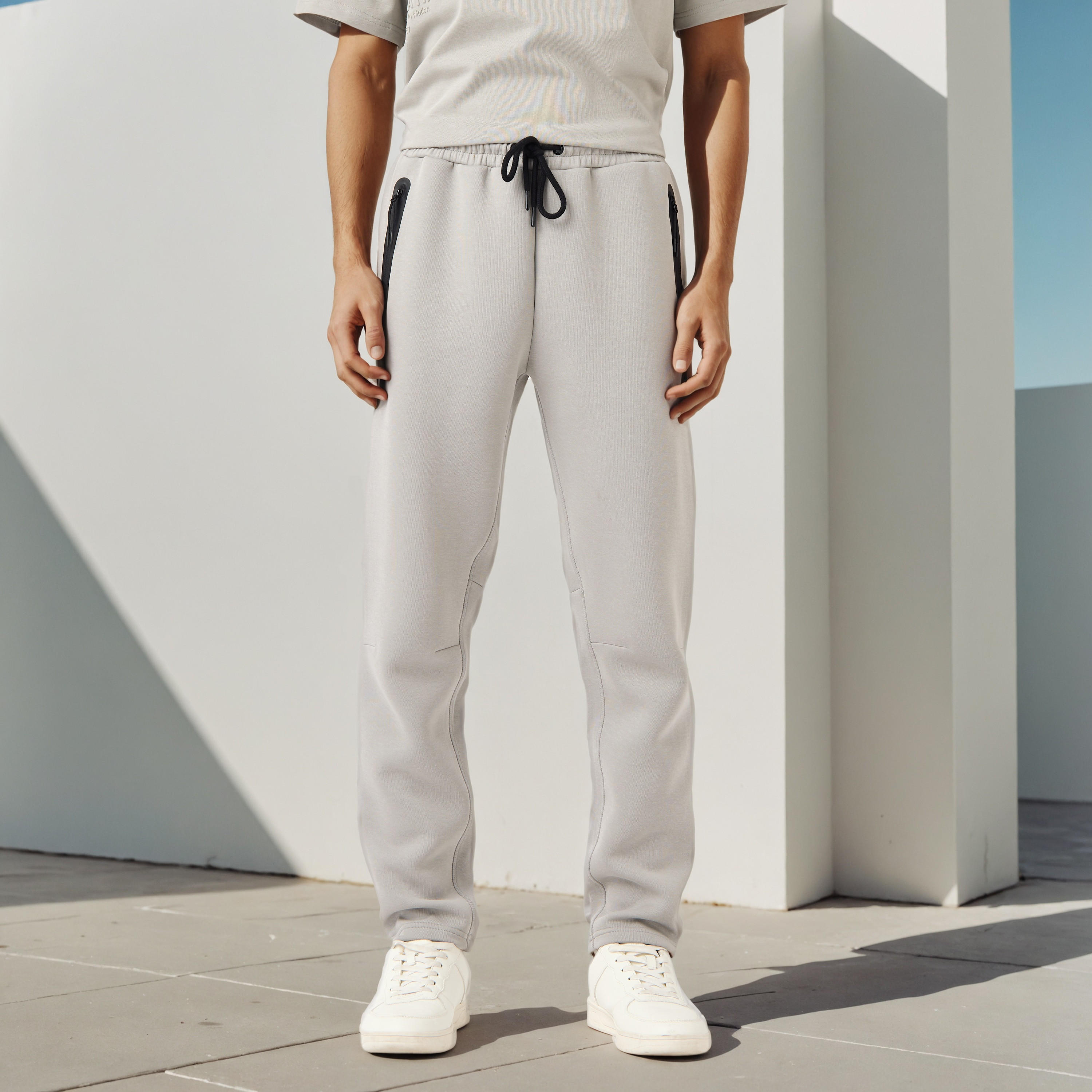 Kappa Track Pants with Drawstring Closure and Zip Pockets-men-clothing-sportswearandactivewear-tracksuits-image-1