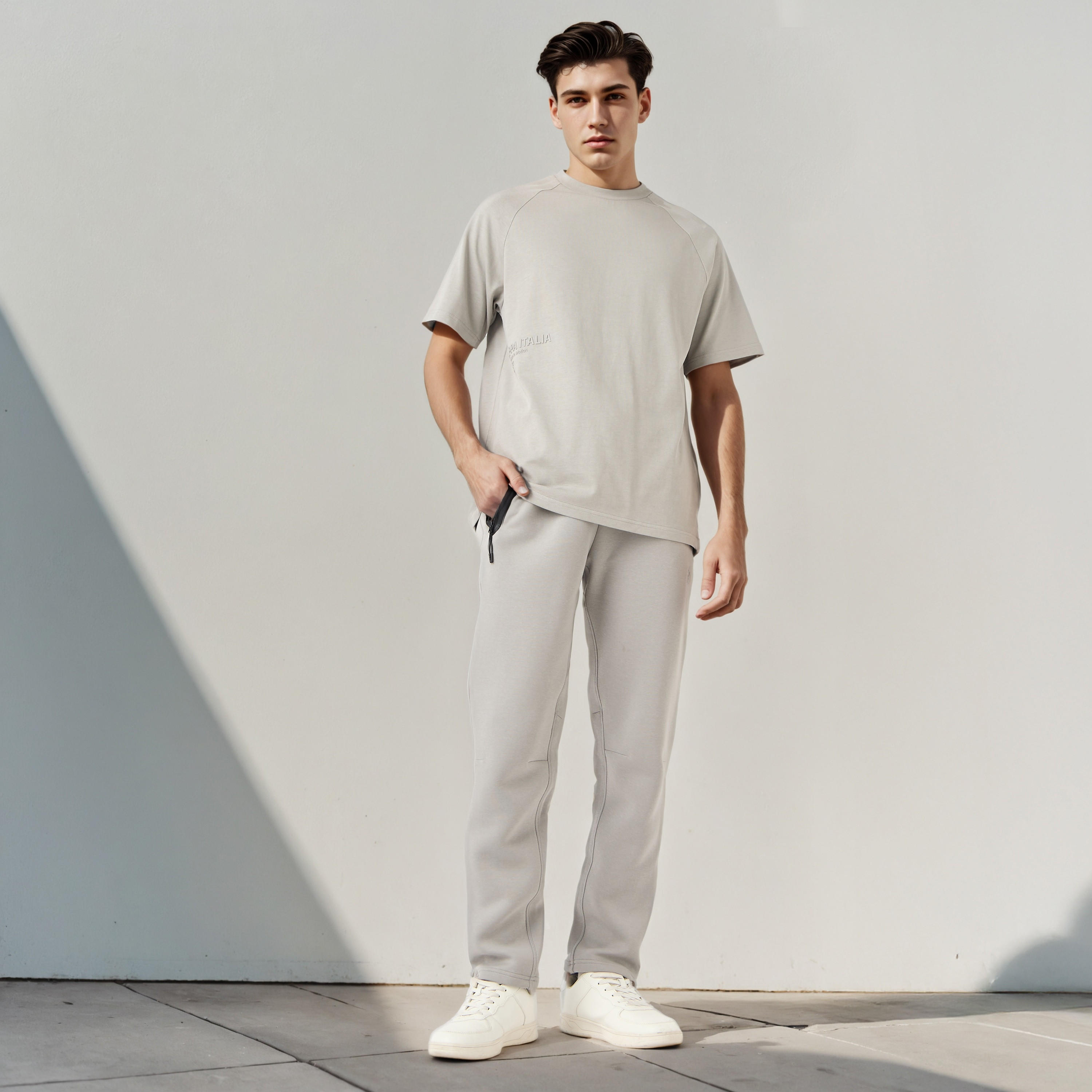Kappa Track Pants with Drawstring Closure and Zip Pockets-men-clothing-sportswearandactivewear-tracksuits-image-2