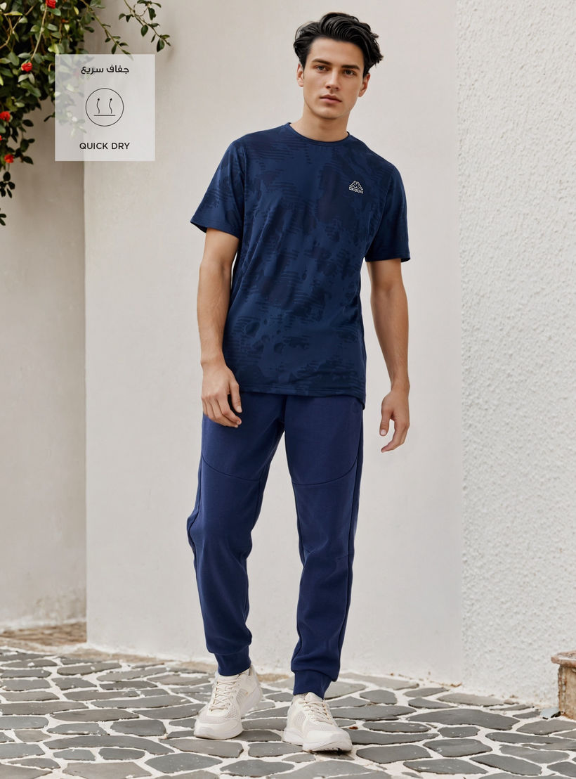 بنطلون رياضي بسحاب محكم وجيوب من كابا-men-clothing-sportswearandactivewear-bottoms-joggers-image-2
