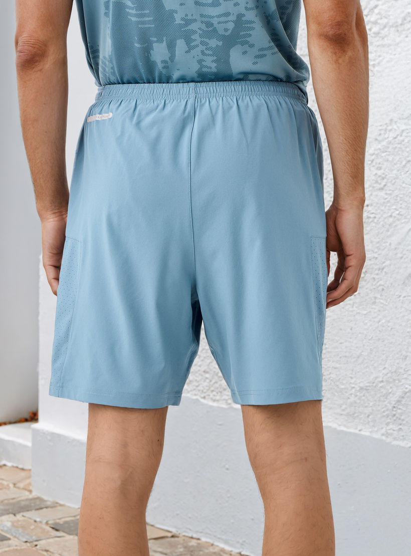 شورت بتزيينات شبكية وجيوب من كابا-men-clothing-bottoms-shorts-image-4