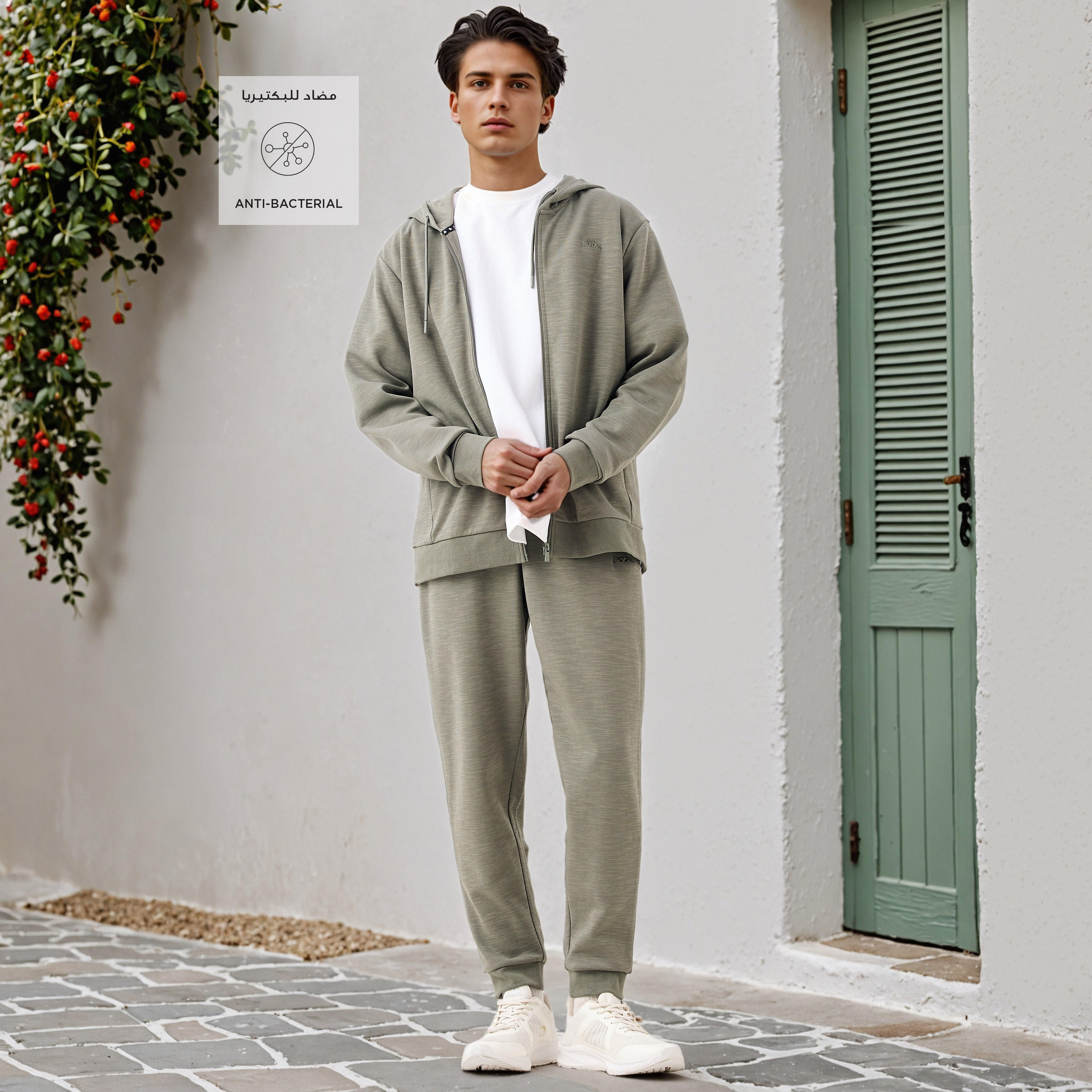 Kappa Zip Through Hoodie-men-winterwear-hoodiesandsweatshirts-image-2