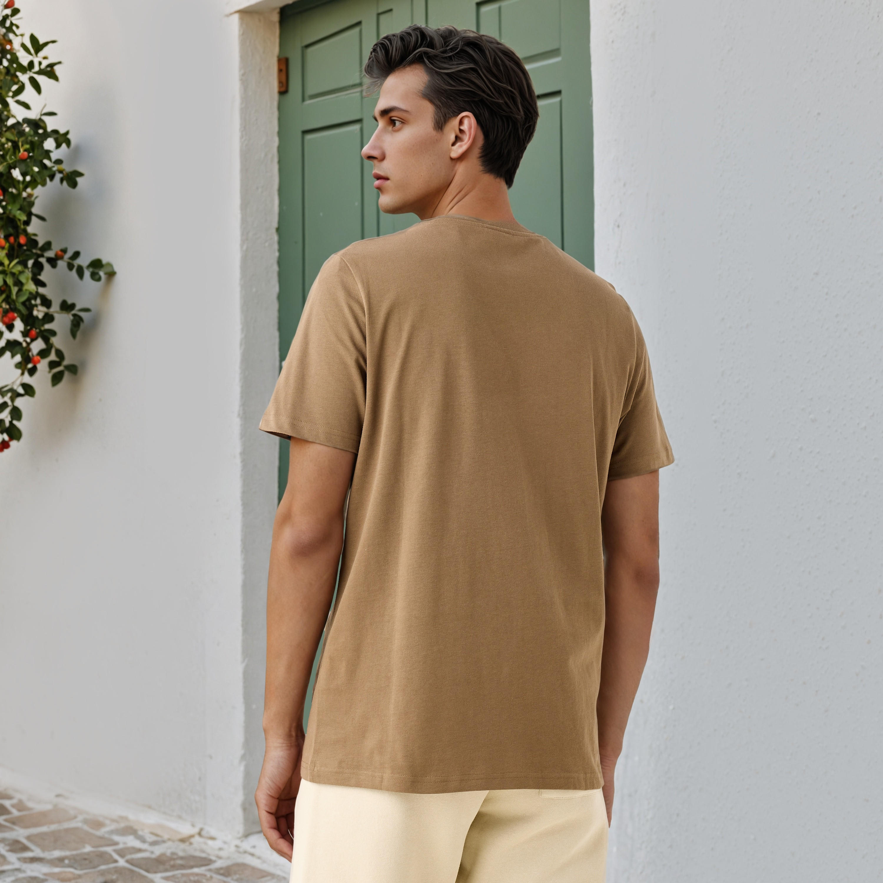 تيشيرت بقصة عادية من كابا-men-clothing-sportswearandactivewear-tshirtsandpolos-image-3