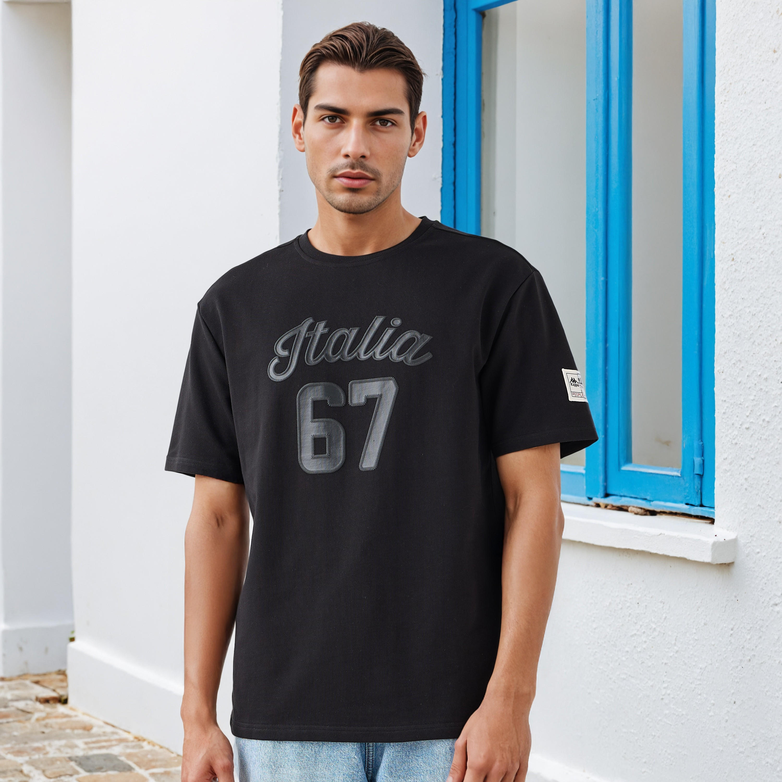 تيشيرت مطرز من كابا-men-clothing-sportswearandactivewear-tshirtsandpolos-image-5
