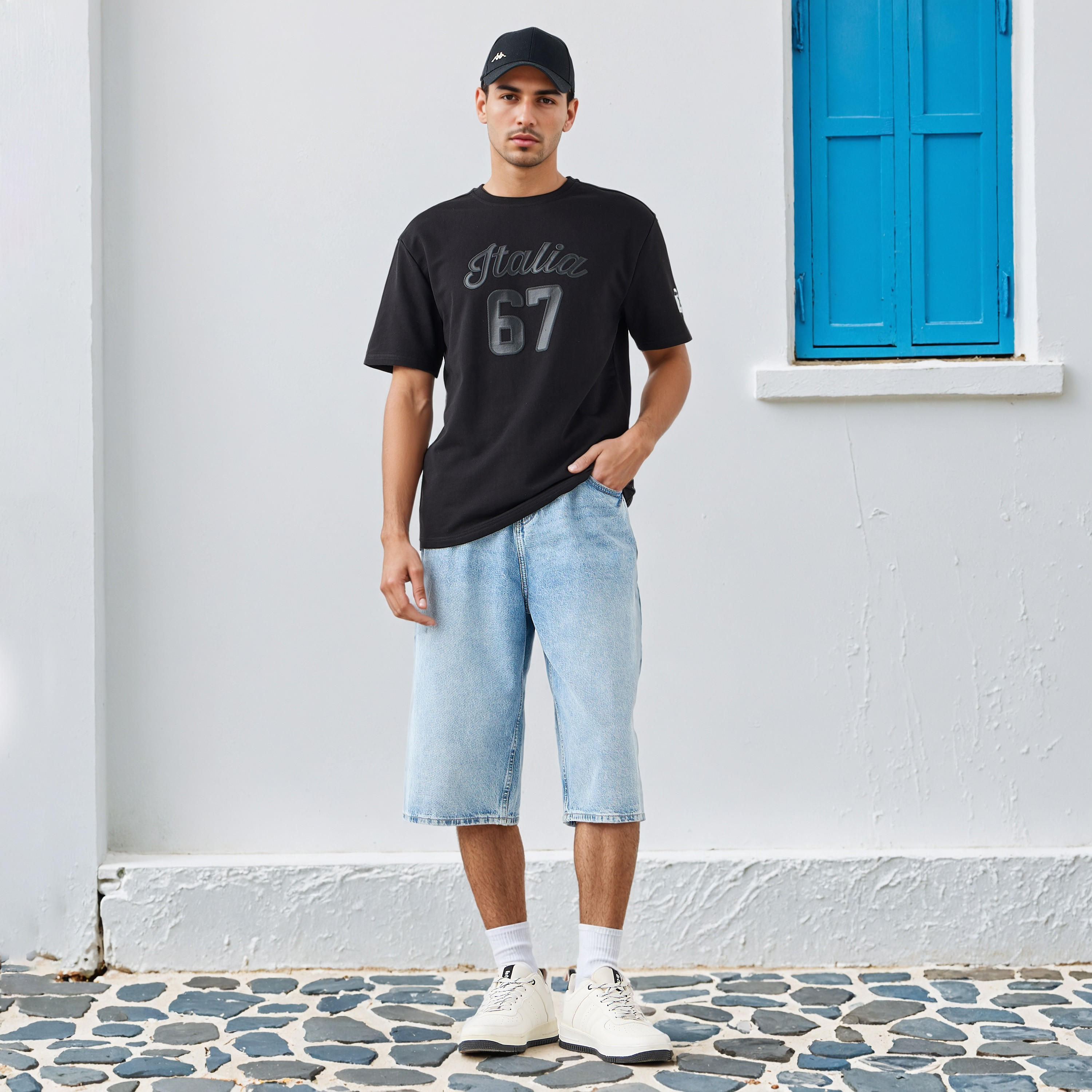 تيشيرت مطرز من كابا-men-clothing-sportswearandactivewear-tshirtsandpolos-image-4