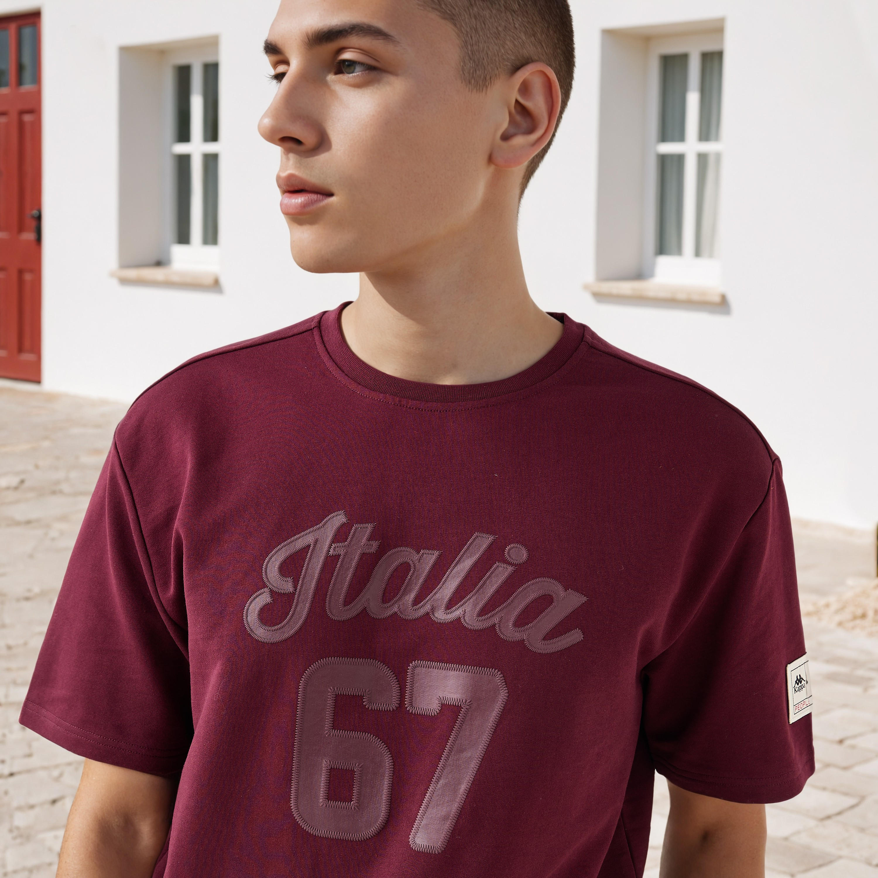 Kappa Embroidered T-shirt-men-clothing-sportswearandactivewear-tshirtsandpolos-image-4