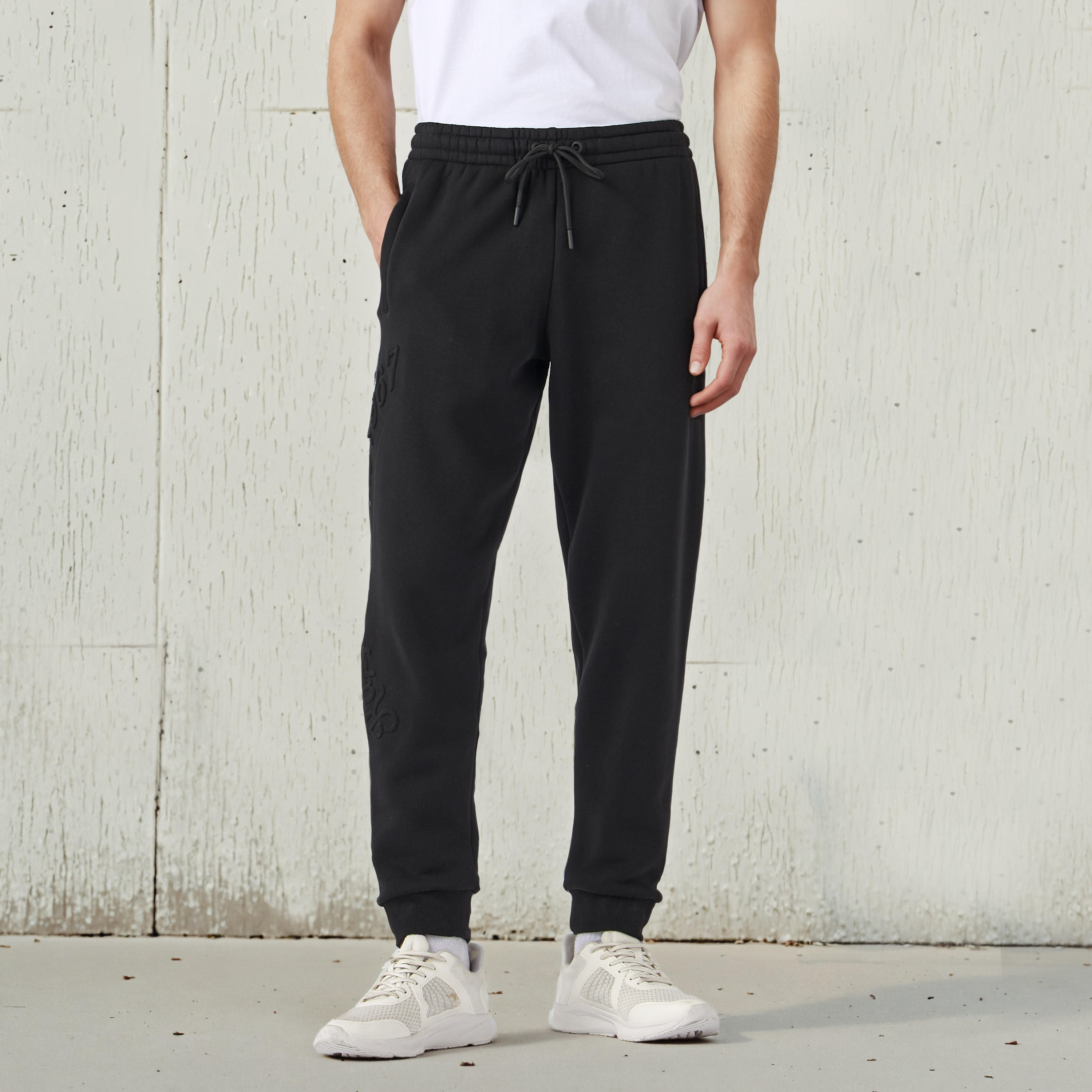 Kappa Embossed Accent Joggers-men-clothing-sportswearandactivewear-tracksuits-image-5