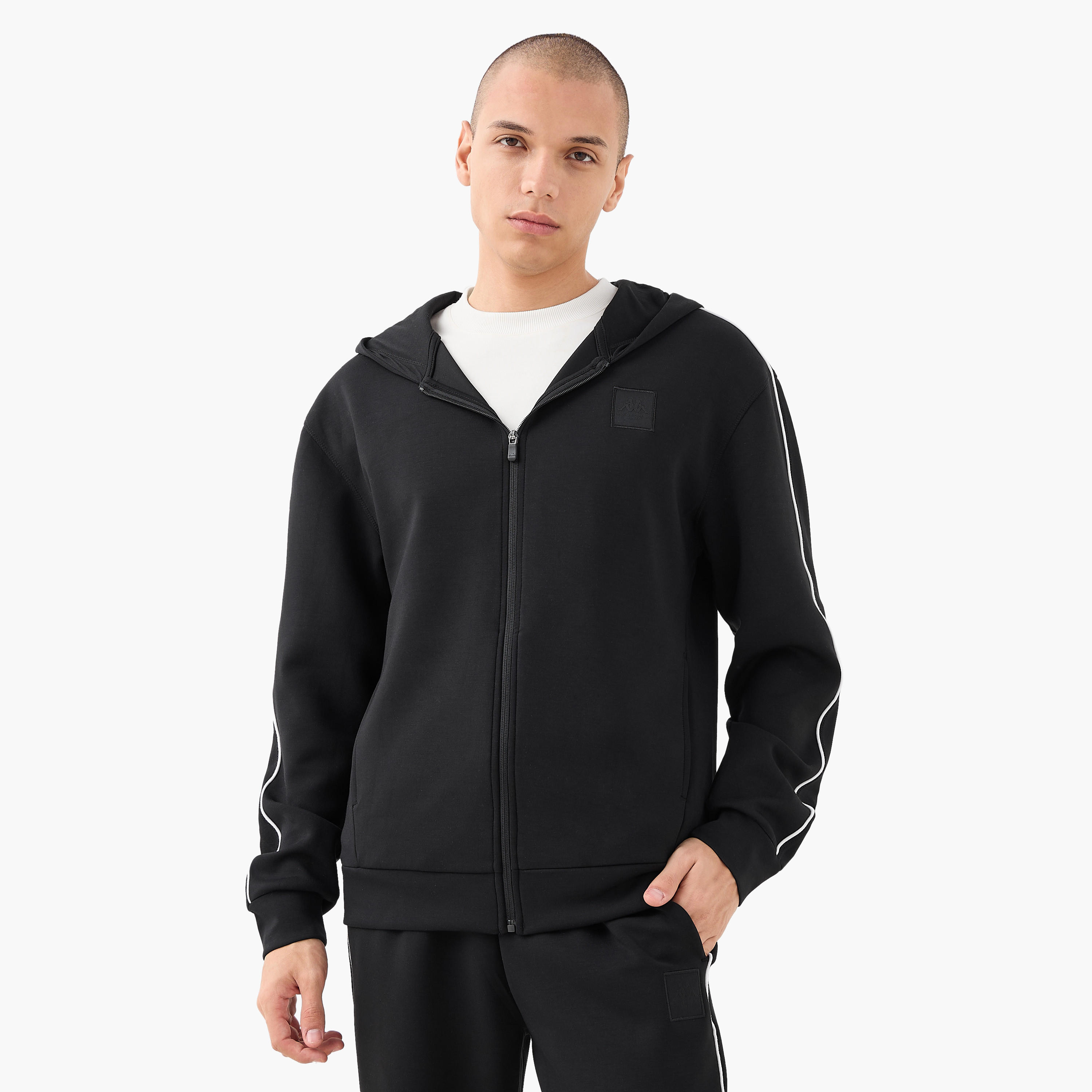 Kappa Men's Zip Through Hoodie-men-winterwear-hoodiesandsweatshirts-image-1