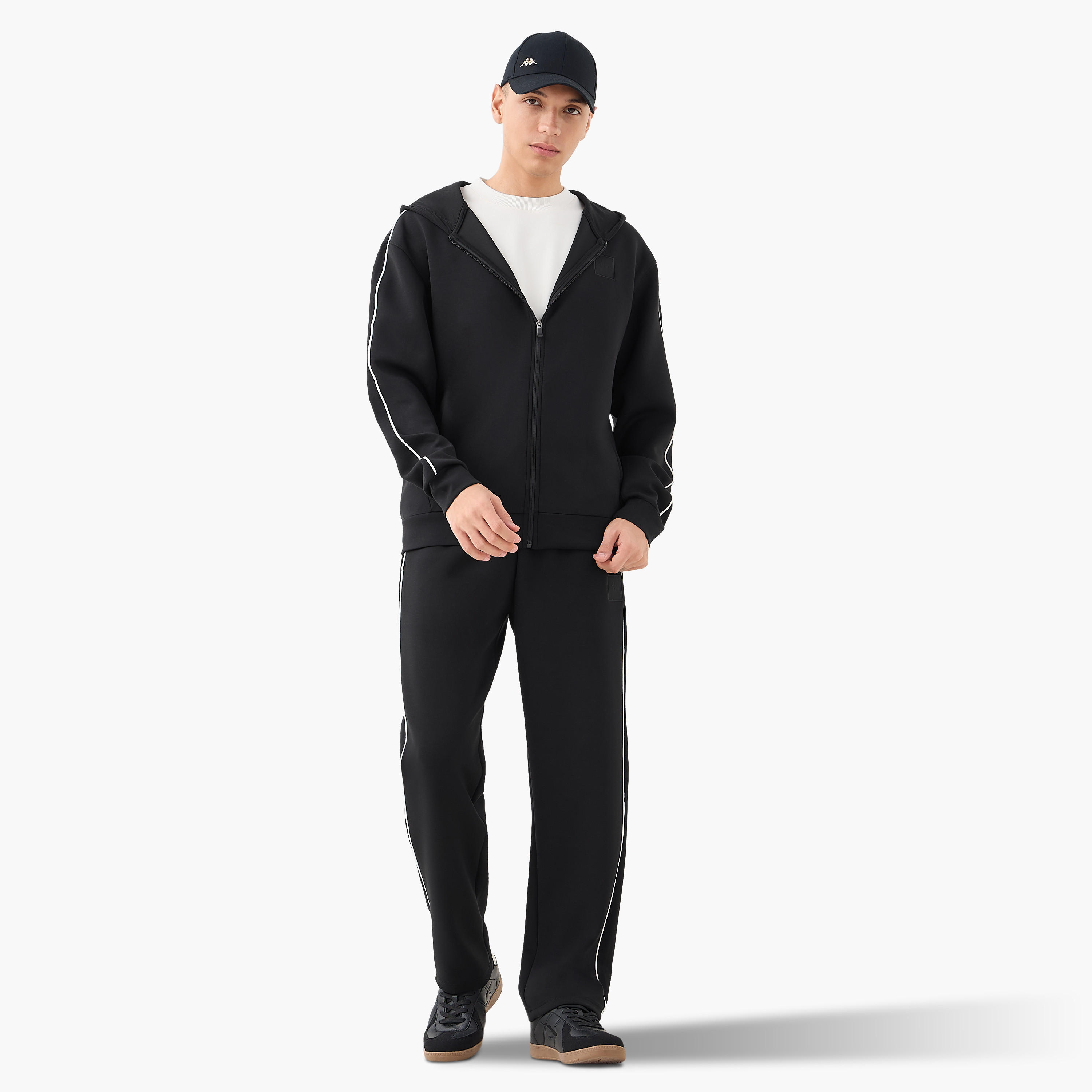 Kappa Men's Zip Through Hoodie-men-winterwear-hoodiesandsweatshirts-image-2