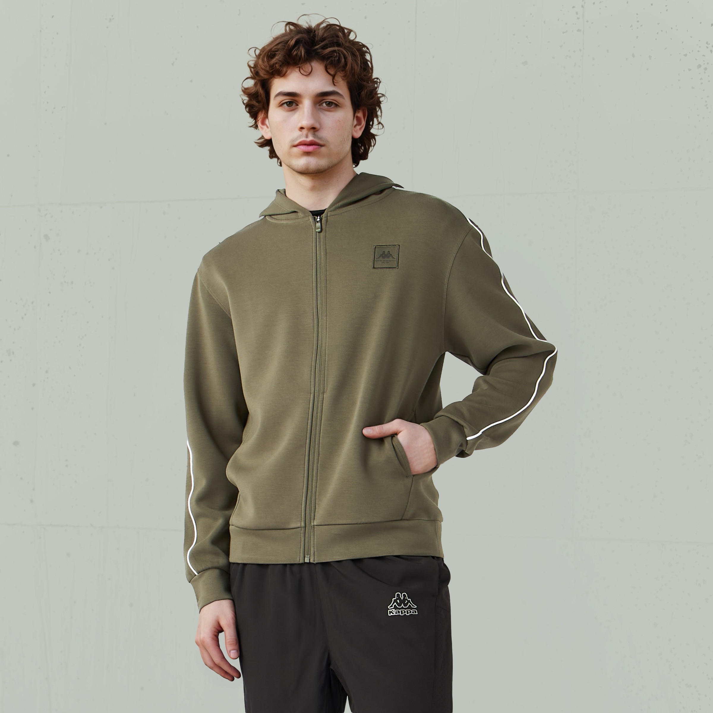 هودي بسحاب للرجال من كابا-men-winterwear-hoodiesandsweatshirts-image-1