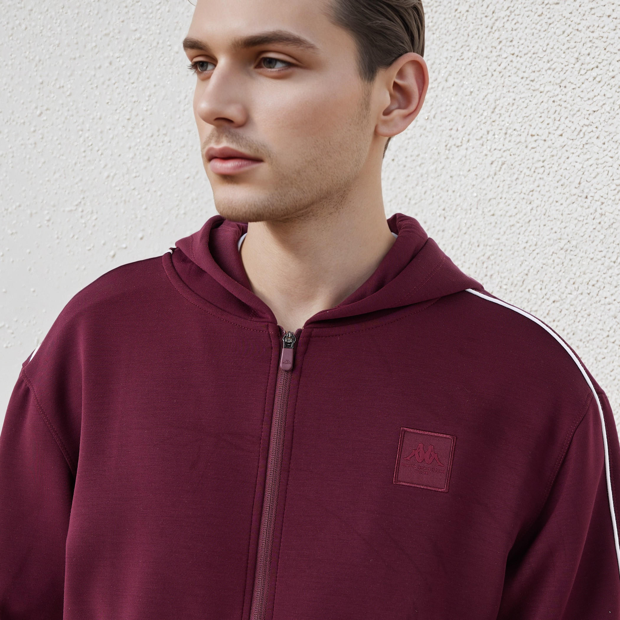 Kappa Men's Zip Through Hoodie-men-winterwear-hoodiesandsweatshirts-image-4