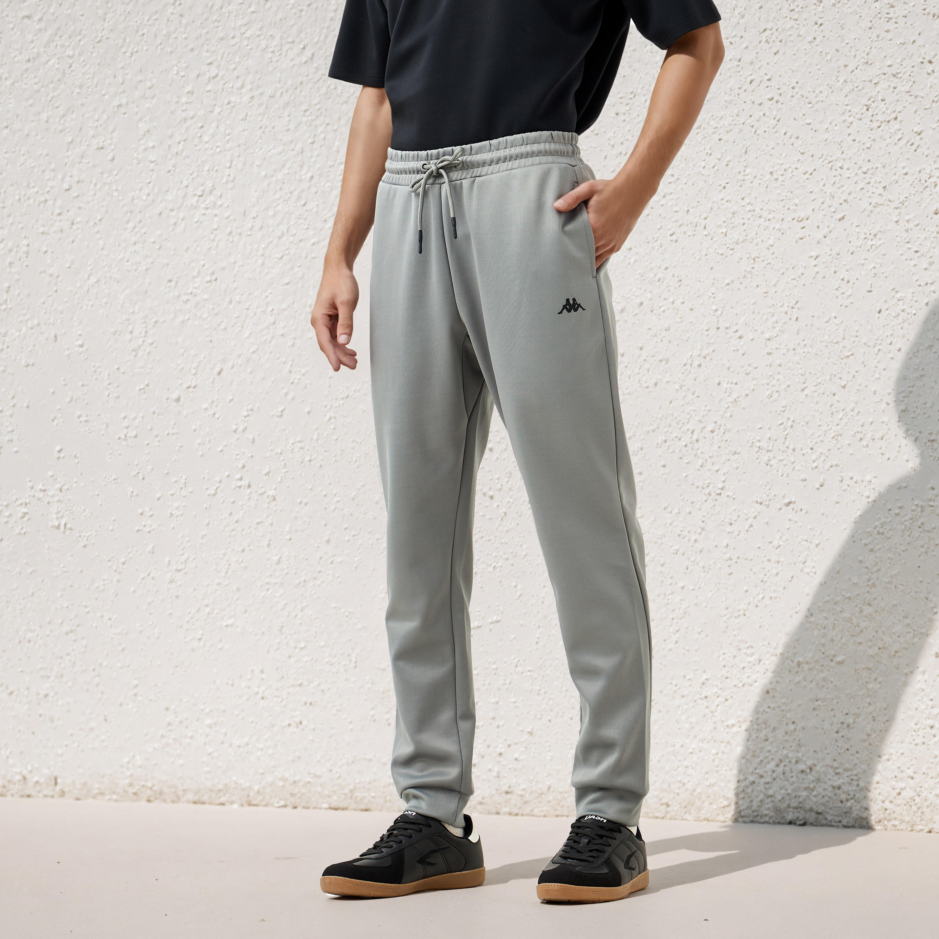 Kappa Regular Fit Joggers with Pockets-men-clothing-sportswearandactivewear-tracksuits-image-1