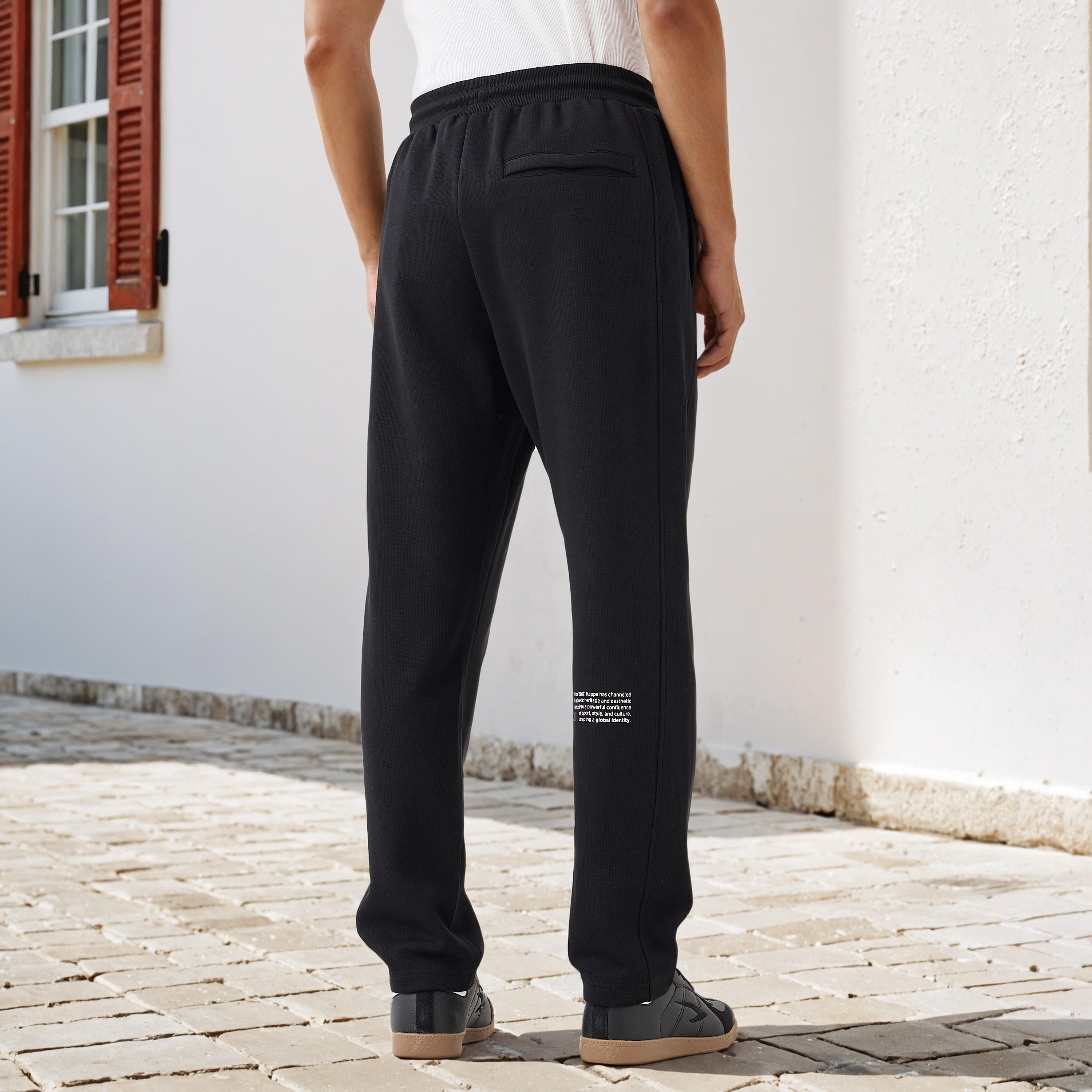 Kappa Logo Print Joggers with Pockets-men-clothing-sportswearandactivewear-bottoms-joggers-image-3