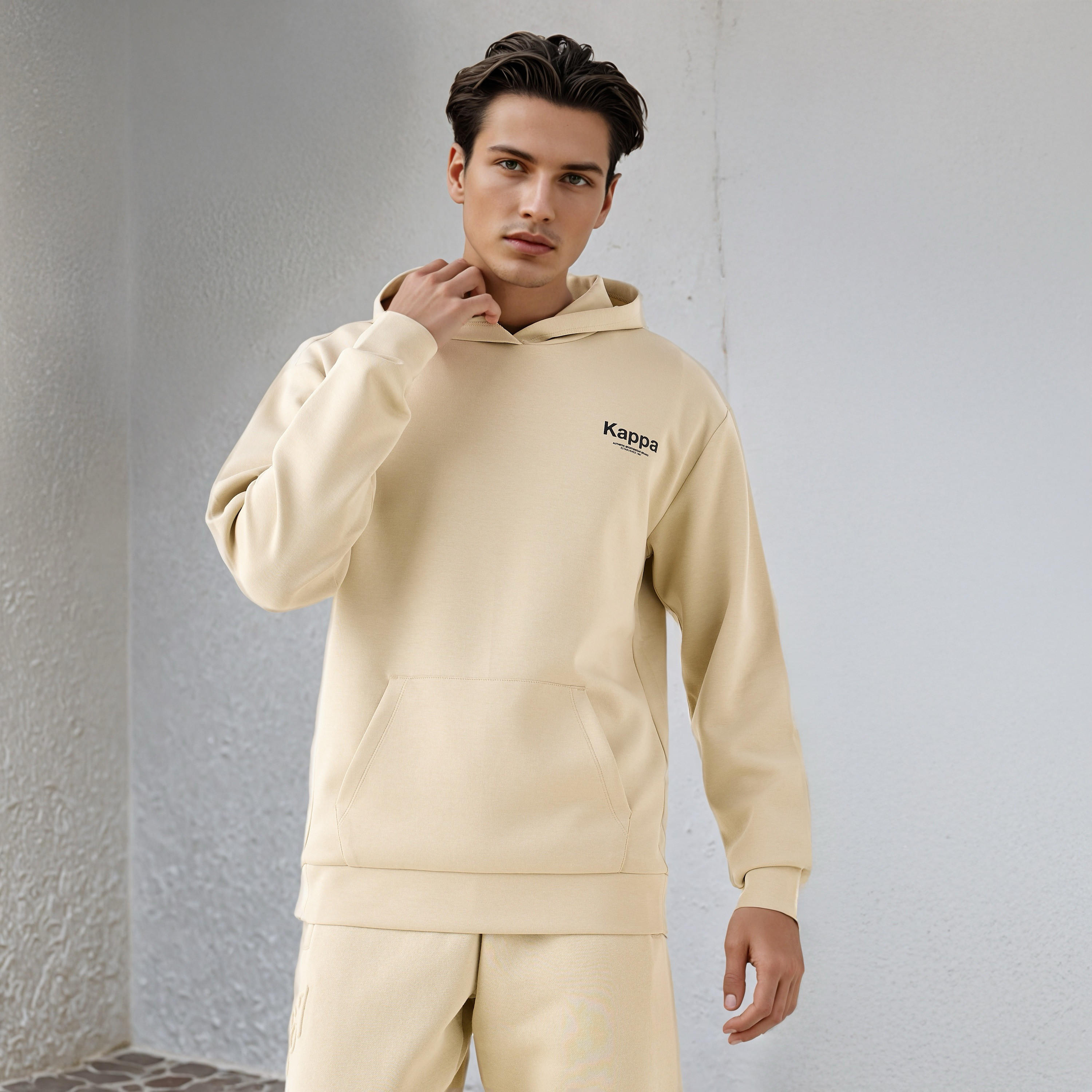 Kappa Men Hooded Sweatshirt-men-winterwear-hoodiesandsweatshirts-image-1