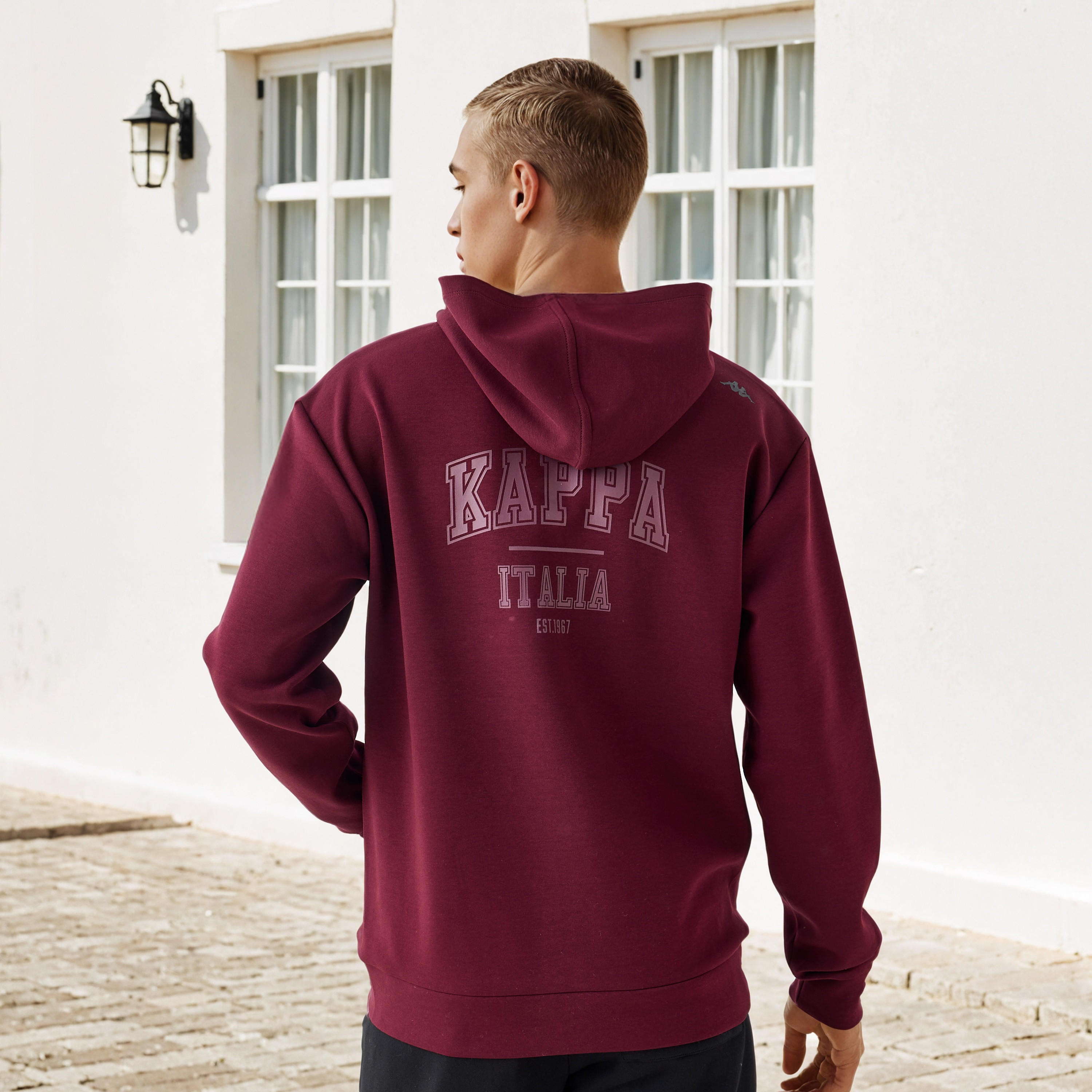 Kappa Men Hooded Sweatshirt-men-winterwear-hoodiesandsweatshirts-image-3