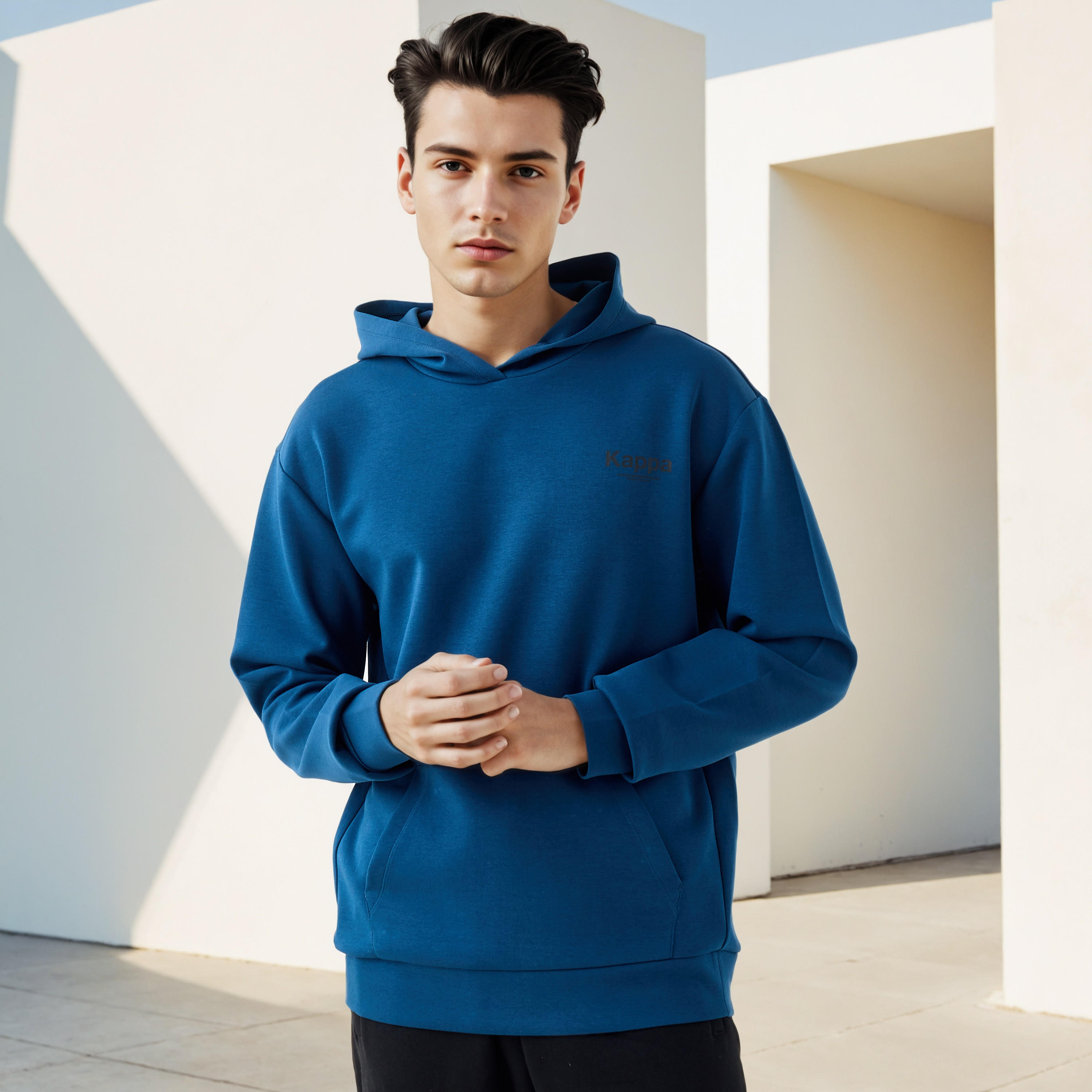 Kappa Men Hooded Sweatshirt-men-winterwear-hoodiesandsweatshirts-image-1