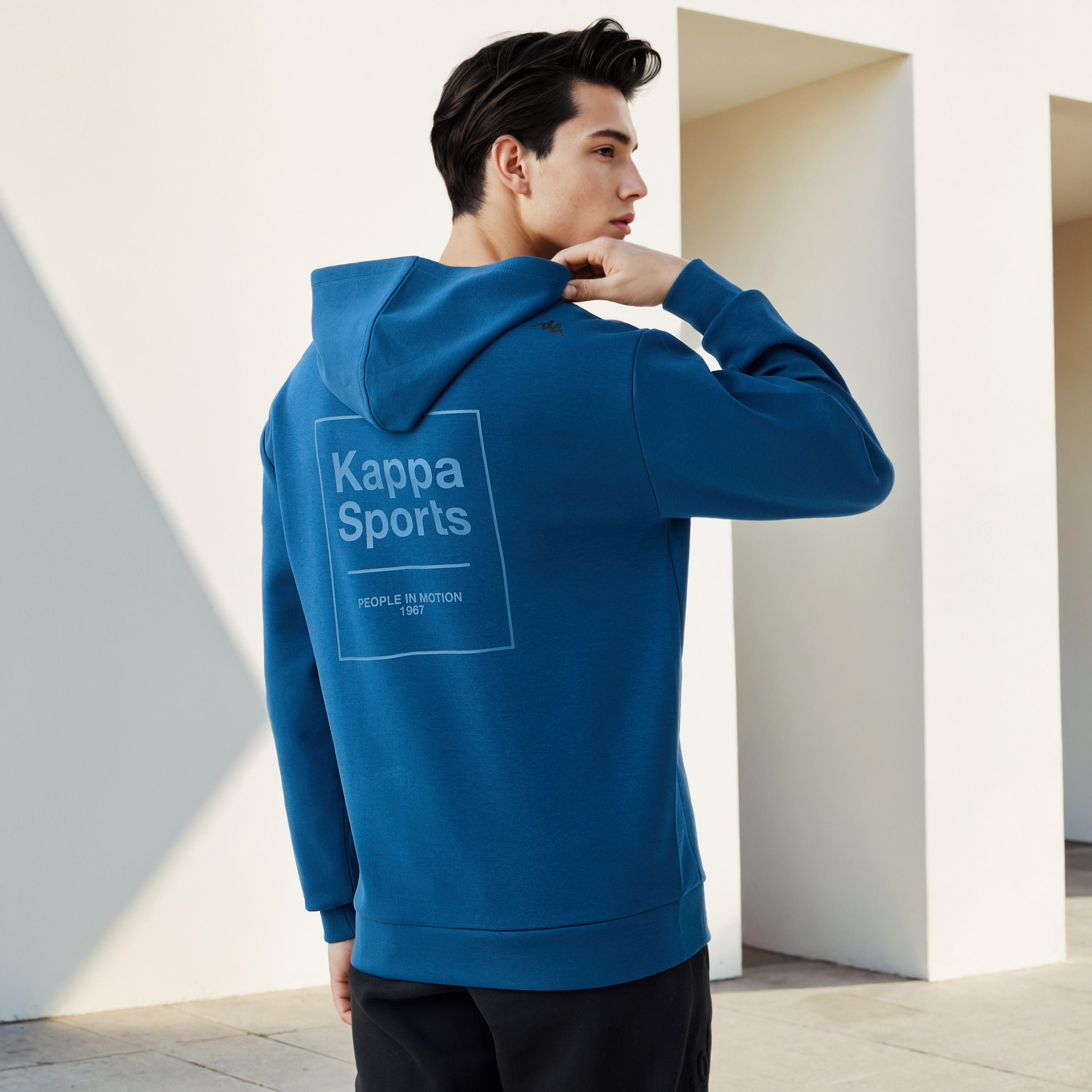 Kappa Men Hooded Sweatshirt-men-winterwear-hoodiesandsweatshirts-image-3