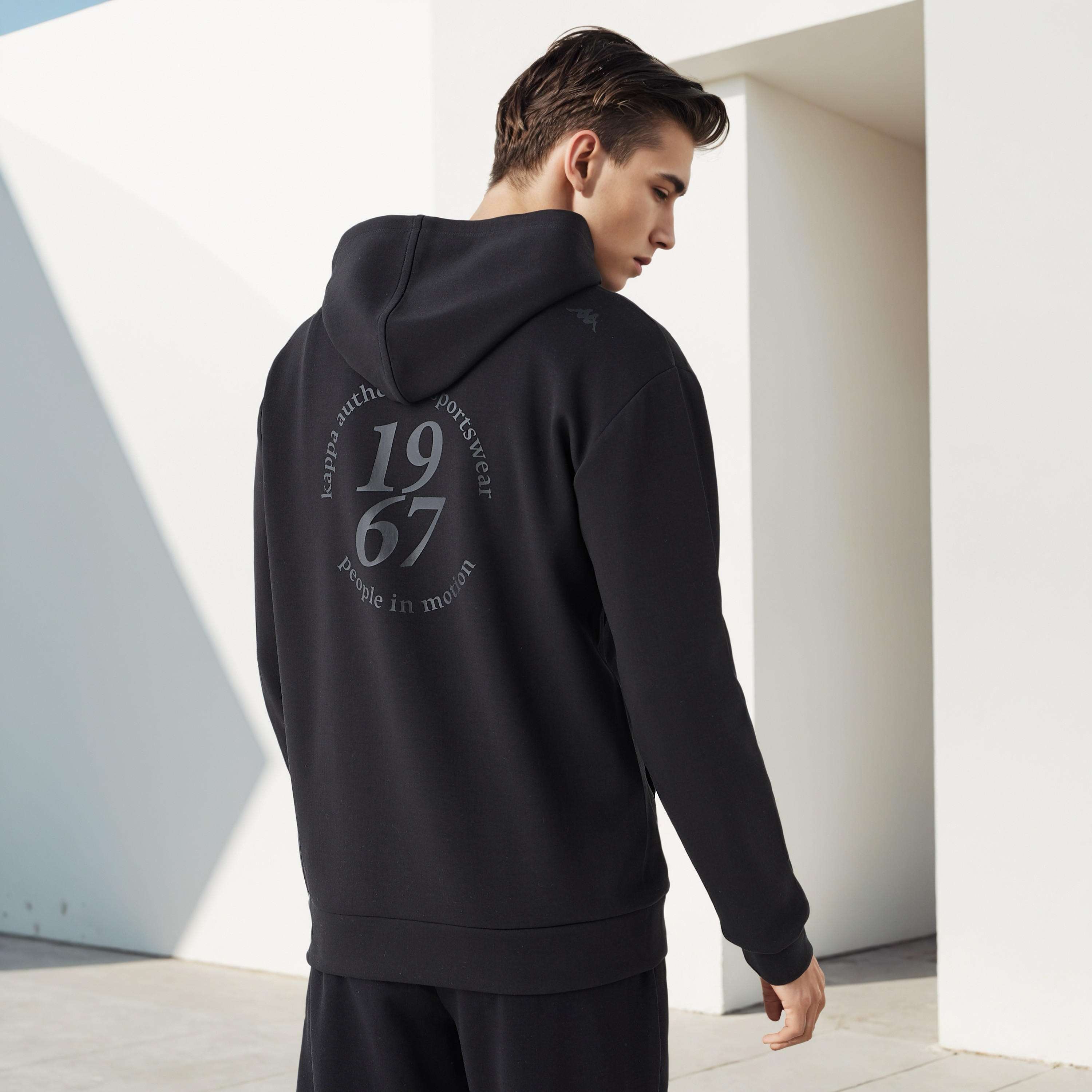 Kappa Men Hooded Sweatshirt-men-winterwear-hoodiesandsweatshirts-image-3