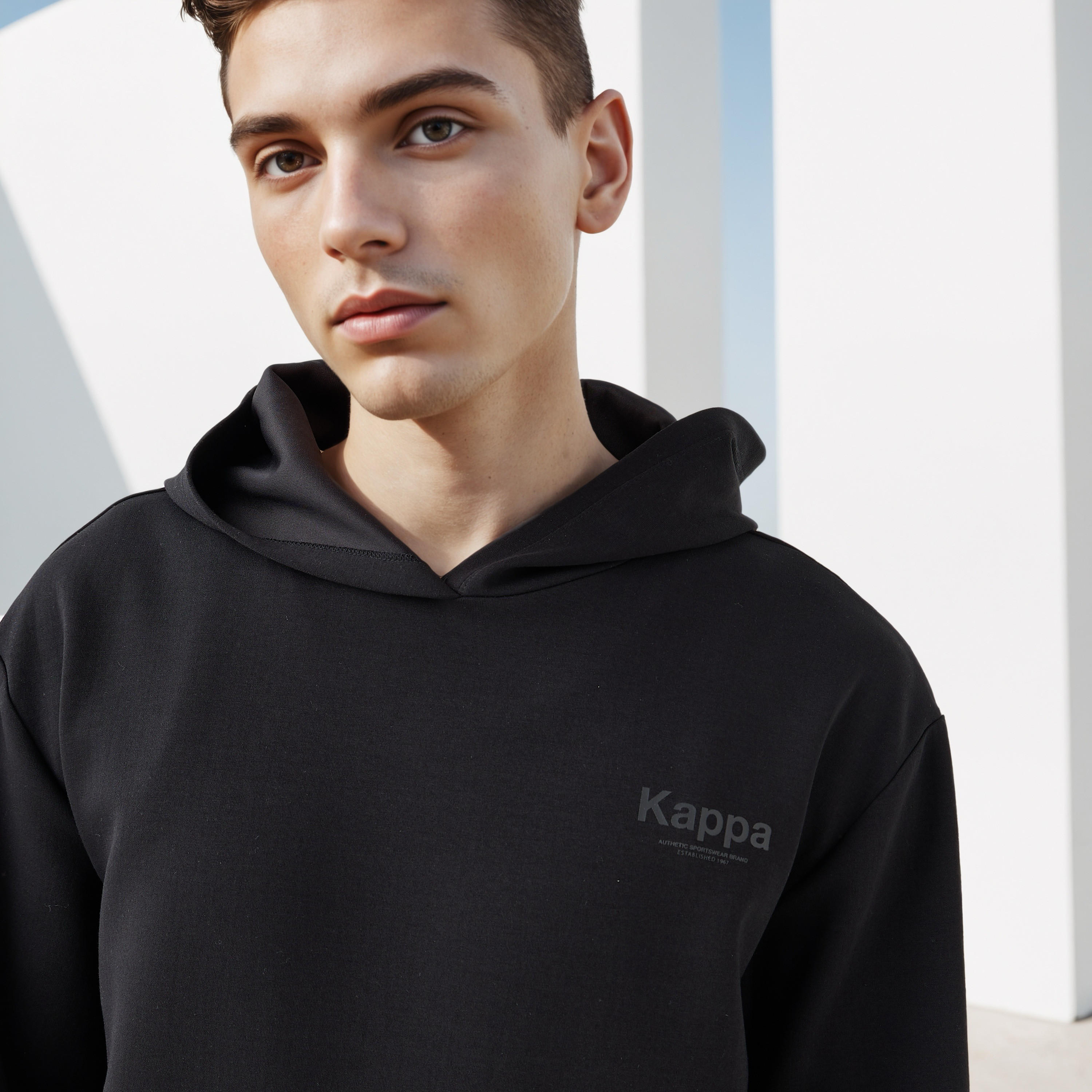 Kappa Men Hooded Sweatshirt-men-winterwear-hoodiesandsweatshirts-image-4