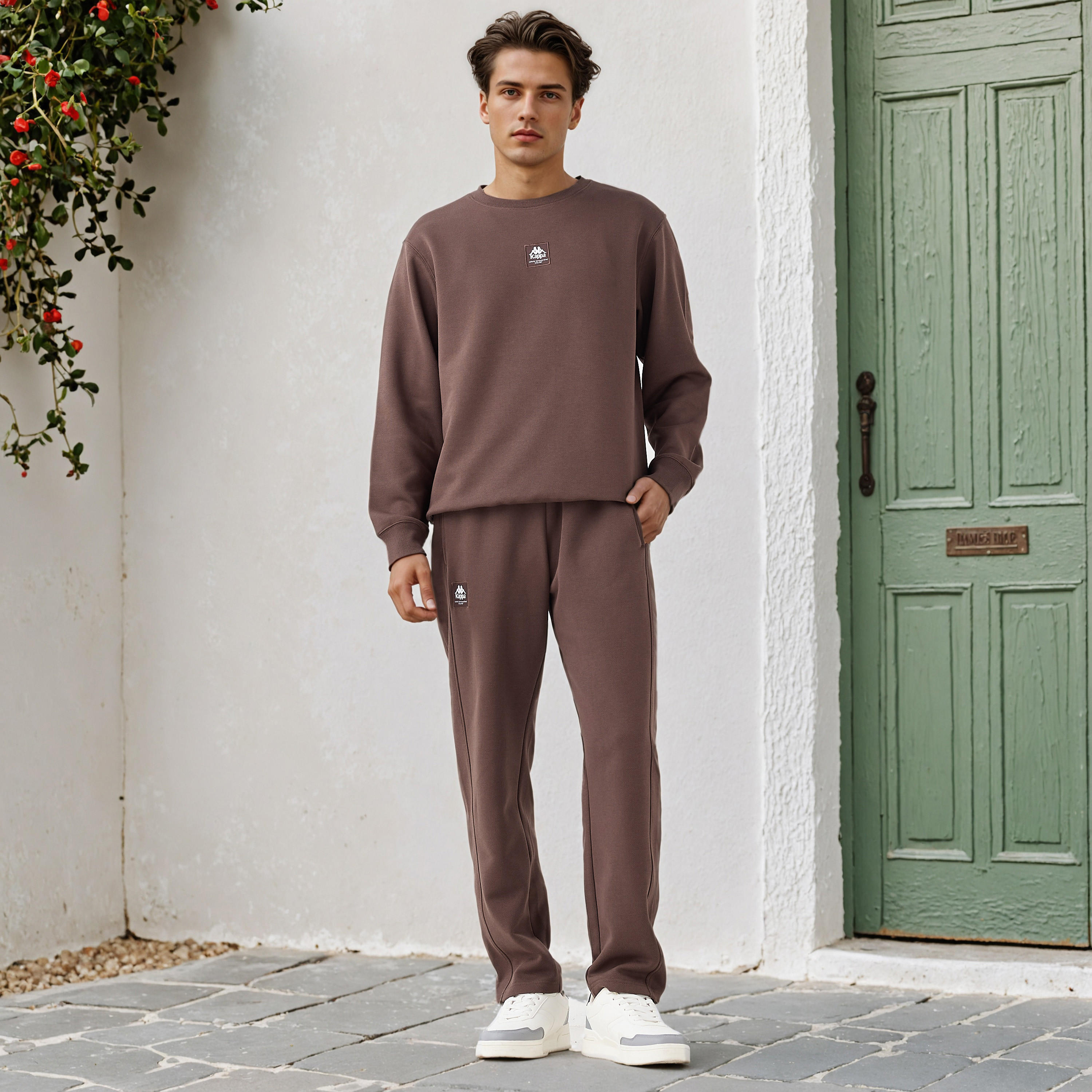 Kappa Printed Sweatshirt-men-winterwear-hoodiesandsweatshirts-image-2