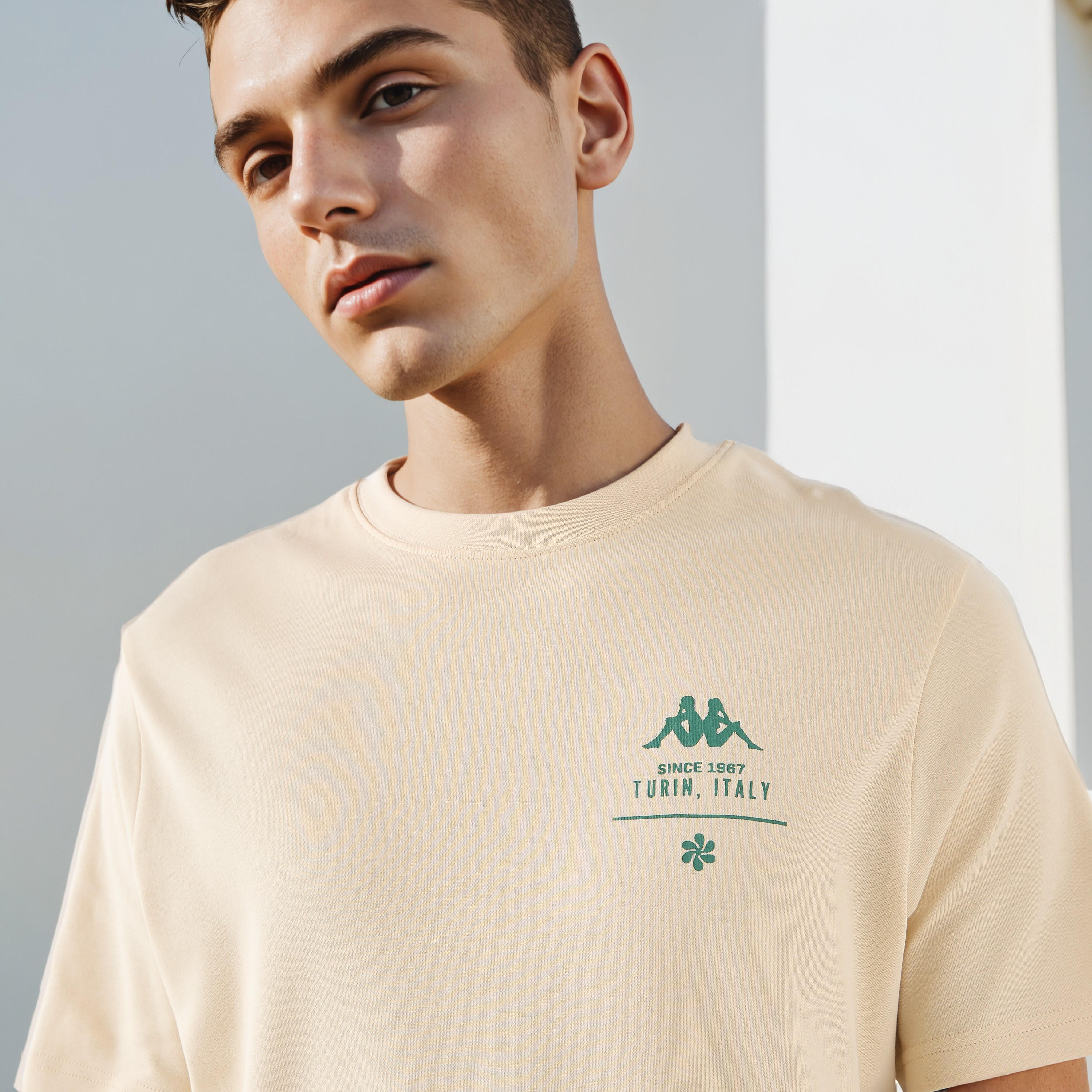 Kappa Logo Print T-shirt-men-clothing-sportswearandactivewear-tshirtsandpolos-image-4