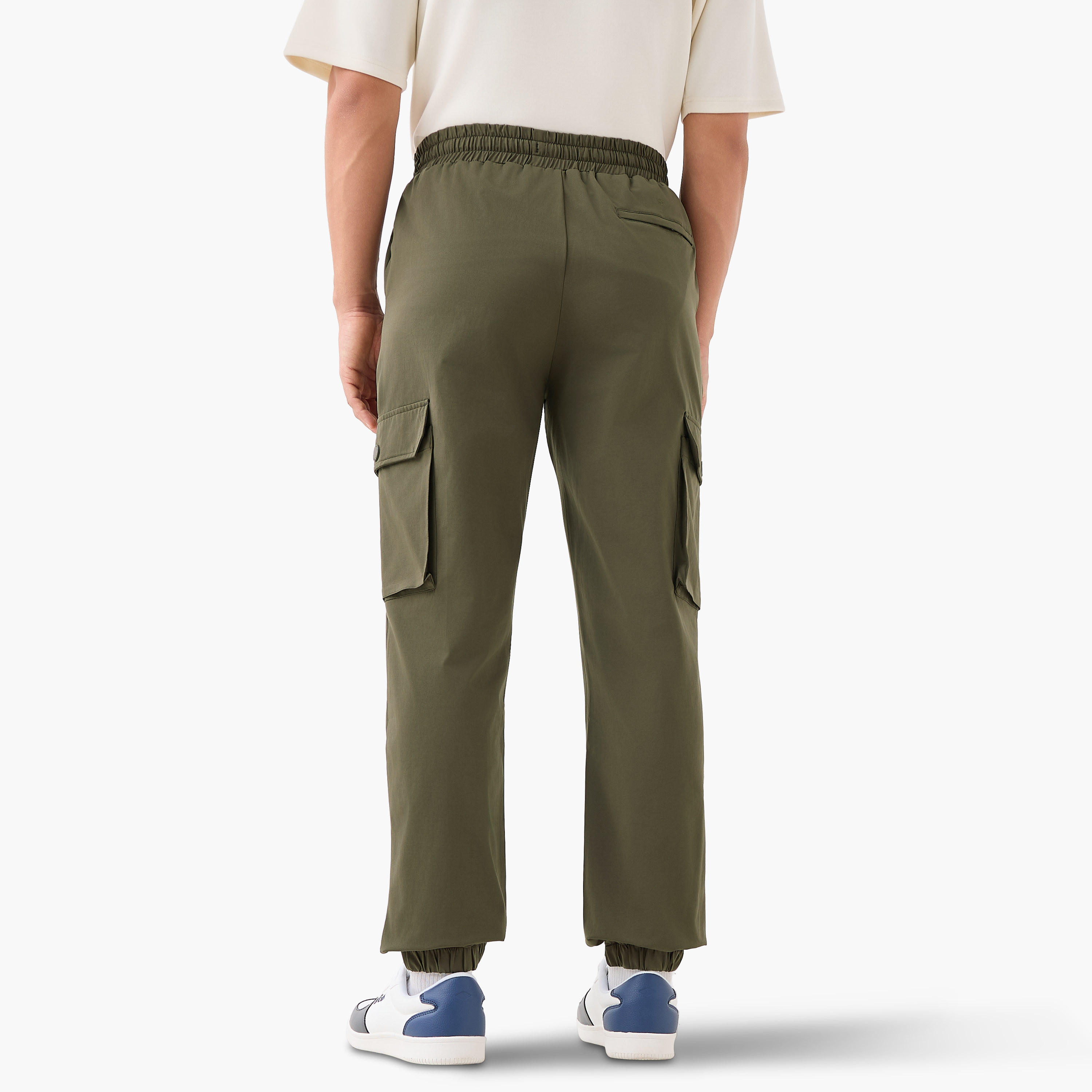 Love Pangolin Men Flexi Waist Joggers with Pockets-men-clothing-sportswearandactivewear-bottoms-joggers-image-3