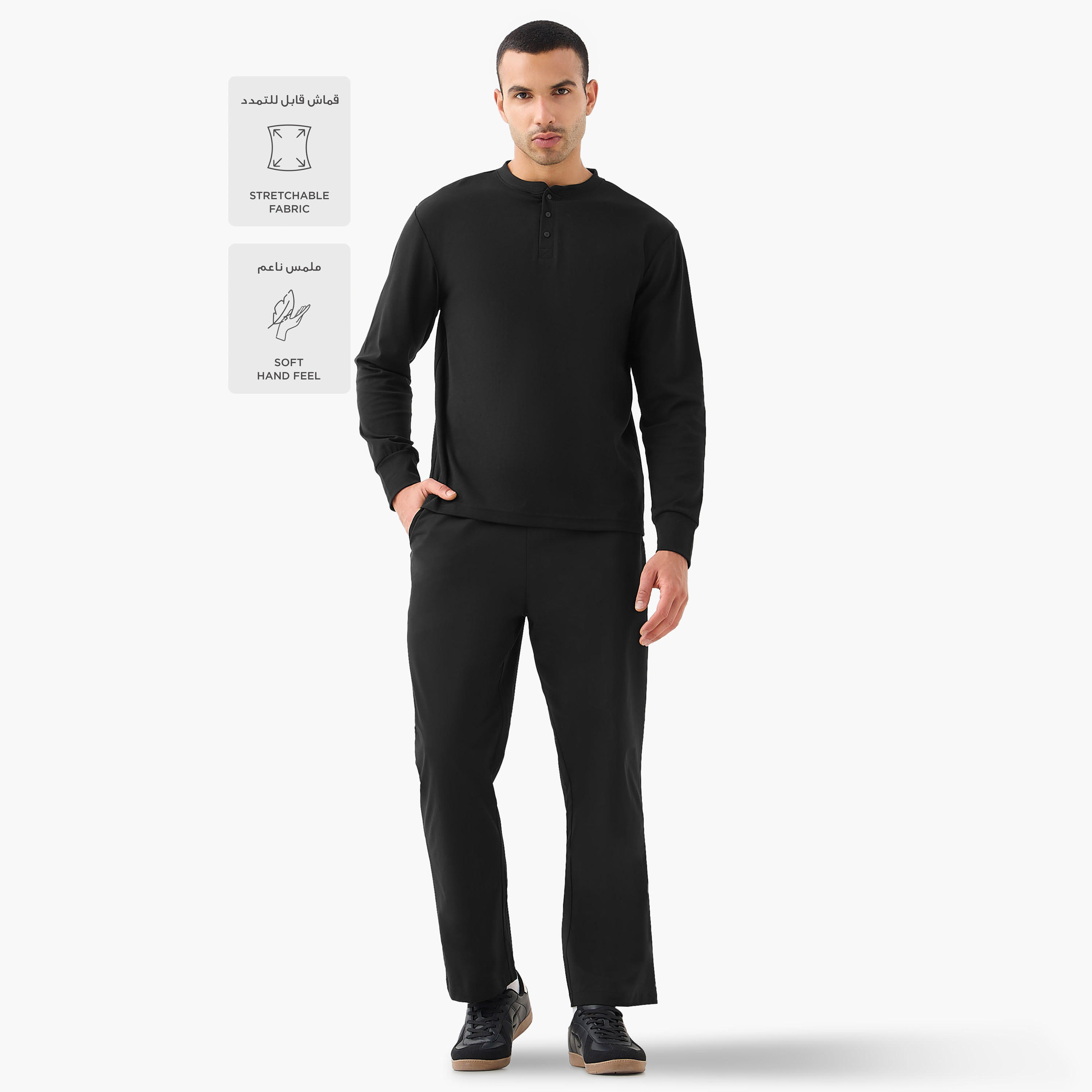 Love Pangolin Men Henley Neck T-shirt-men-clothing-sportswearandactivewear-tshirtsandpolos-image-2
