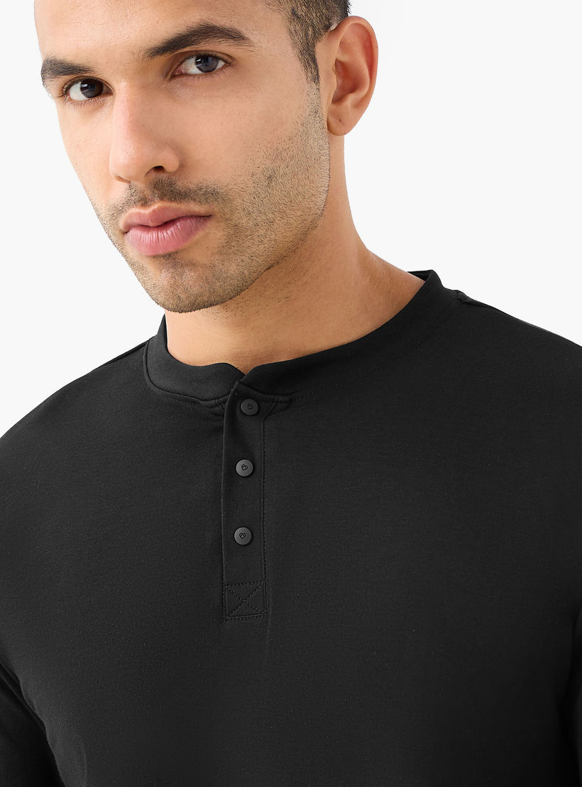 Love Pangolin Men Henley Neck T-shirt-men-clothing-sportswearandactivewear-tshirtsandpolos-image-4