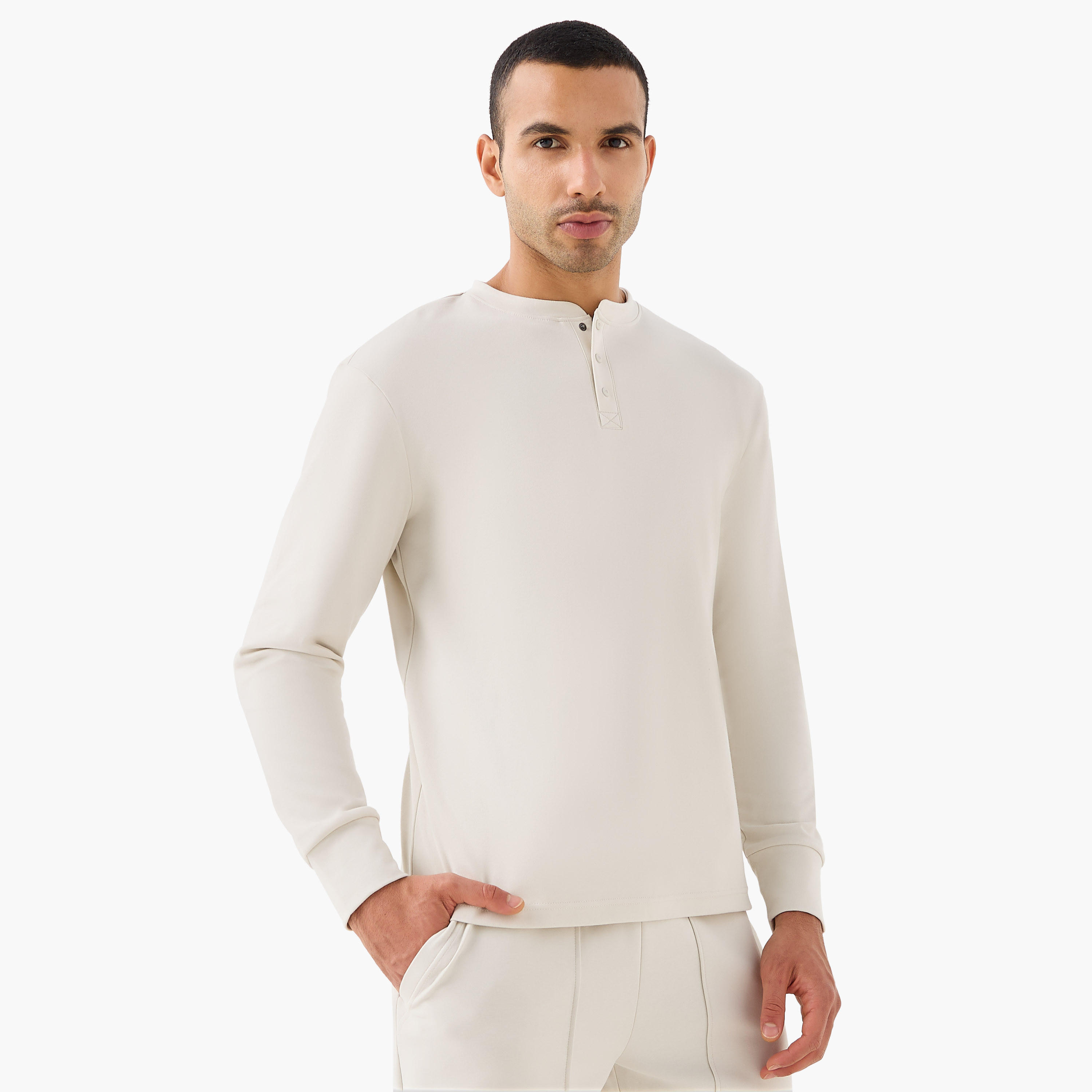 Love Pangolin Men Henley Neck T-shirt-men-clothing-sportswearandactivewear-tshirtsandpolos-image-1
