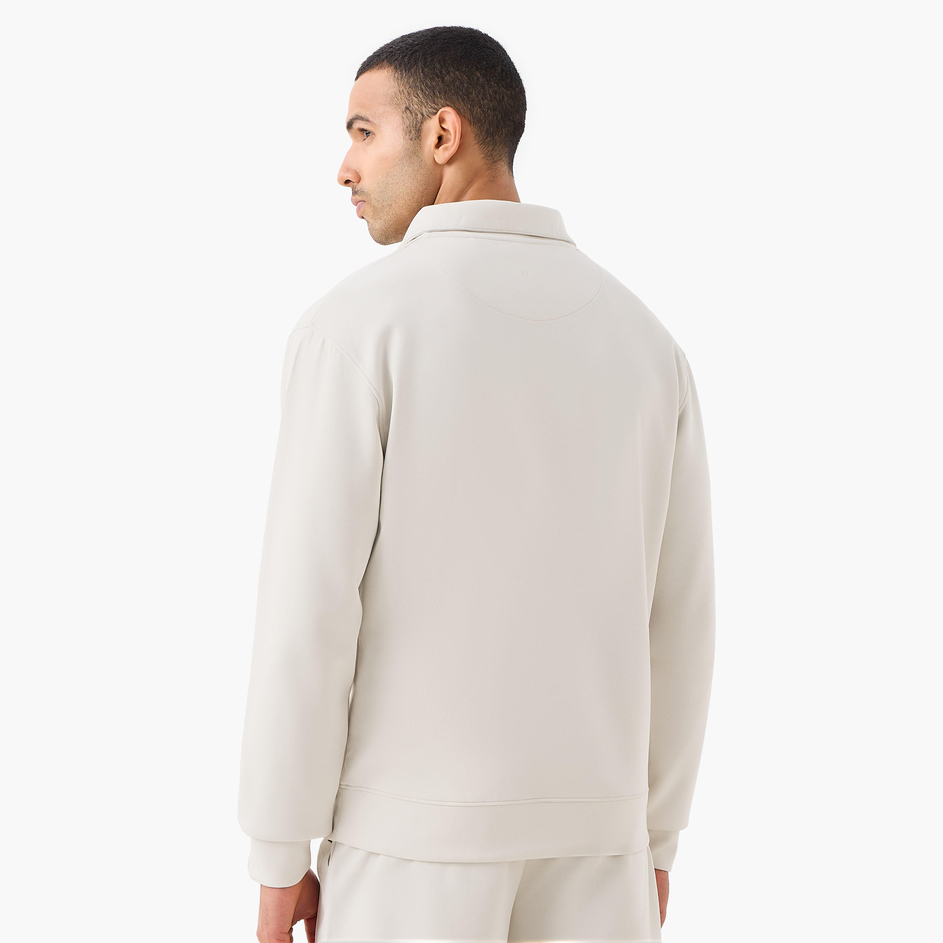 Love Pangolin Men Quarter Zip Sweatshirt-men-winterwear-hoodiesandsweatshirts-image-3