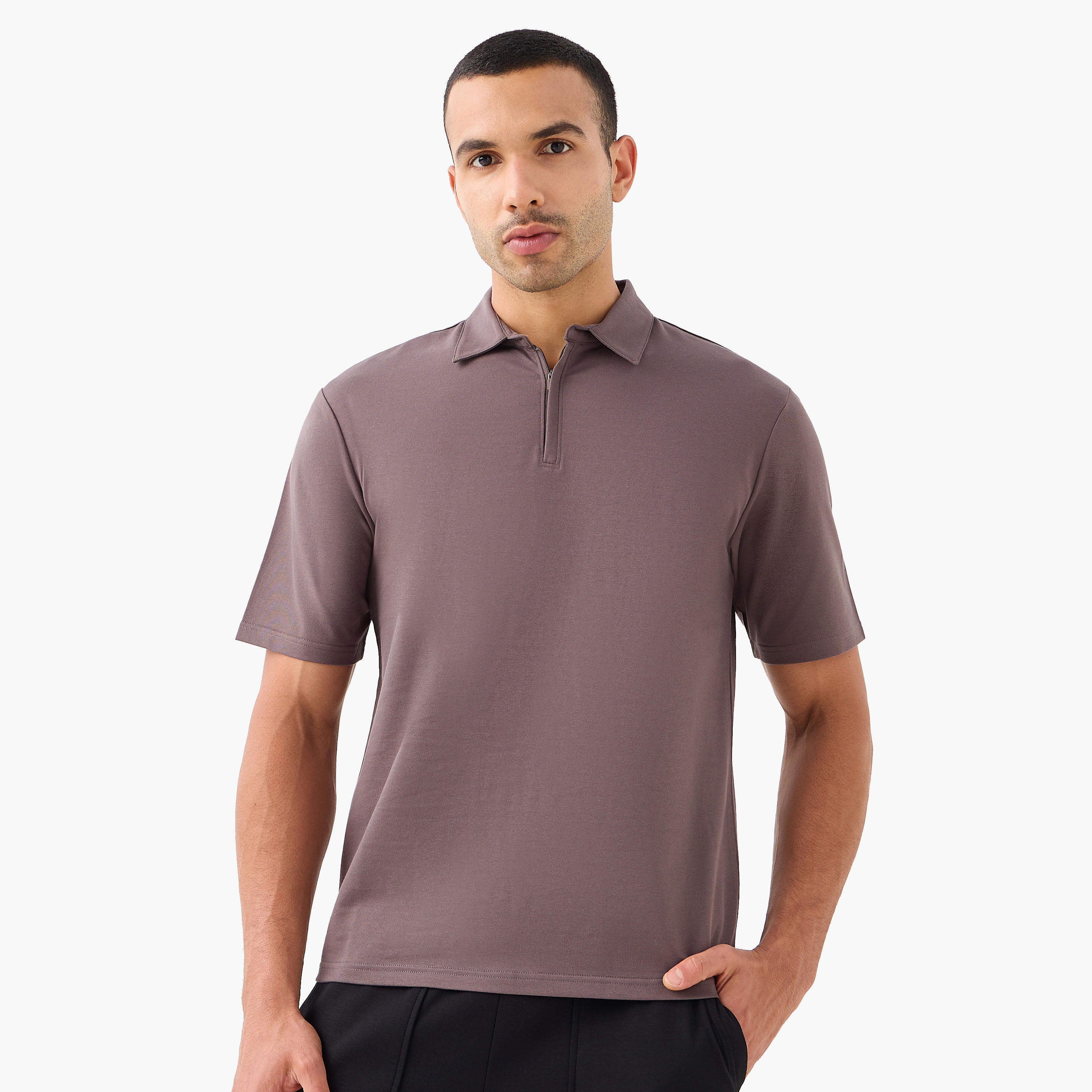 تيشيرت بولو رياضي نصف سحاب للرجال من لوف بانغولين-men-clothing-tshirtsandpolos-polos-image-5