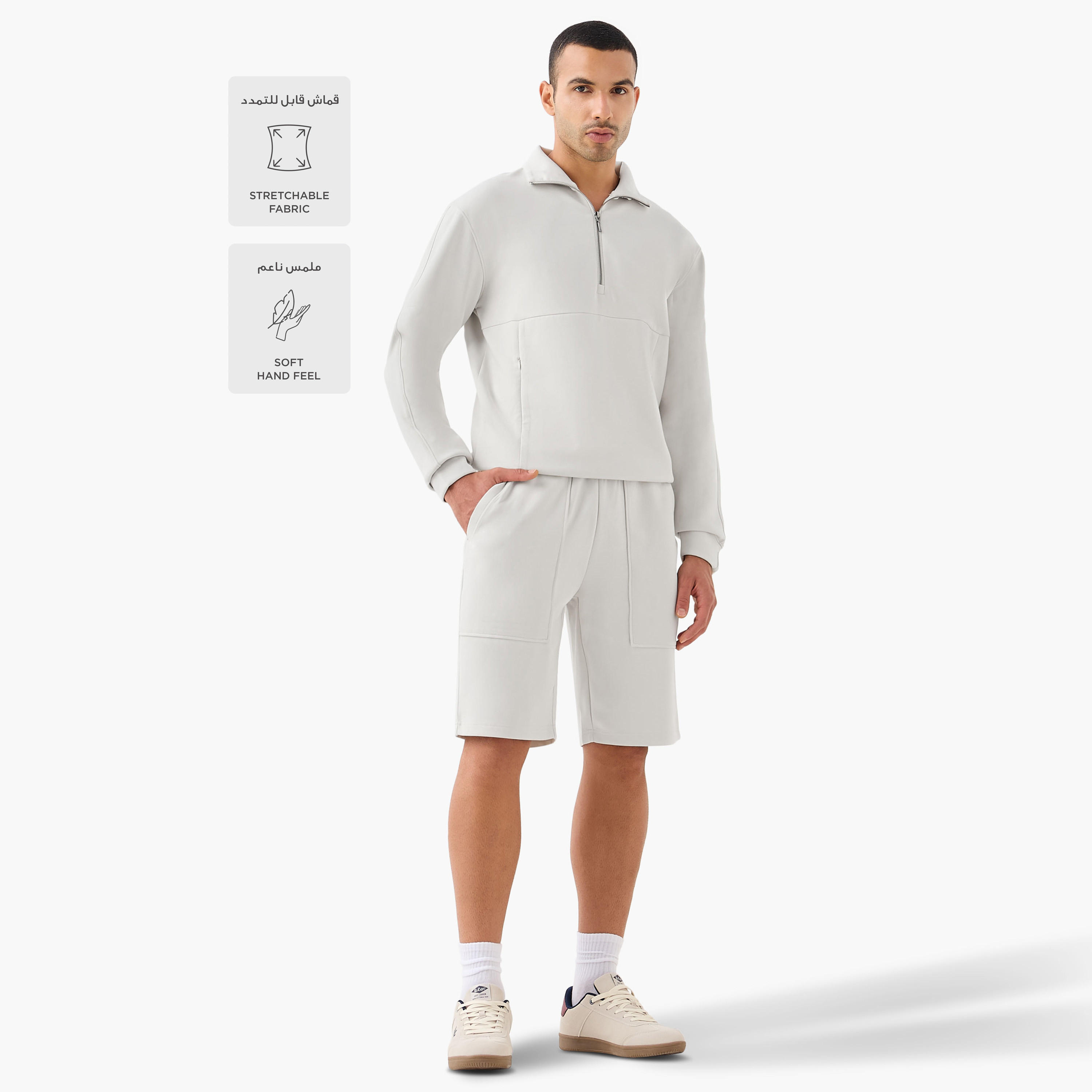 شورت بحزام ربط للرجال من لوف بانغولين-men-clothing-bottoms-shorts-image-5